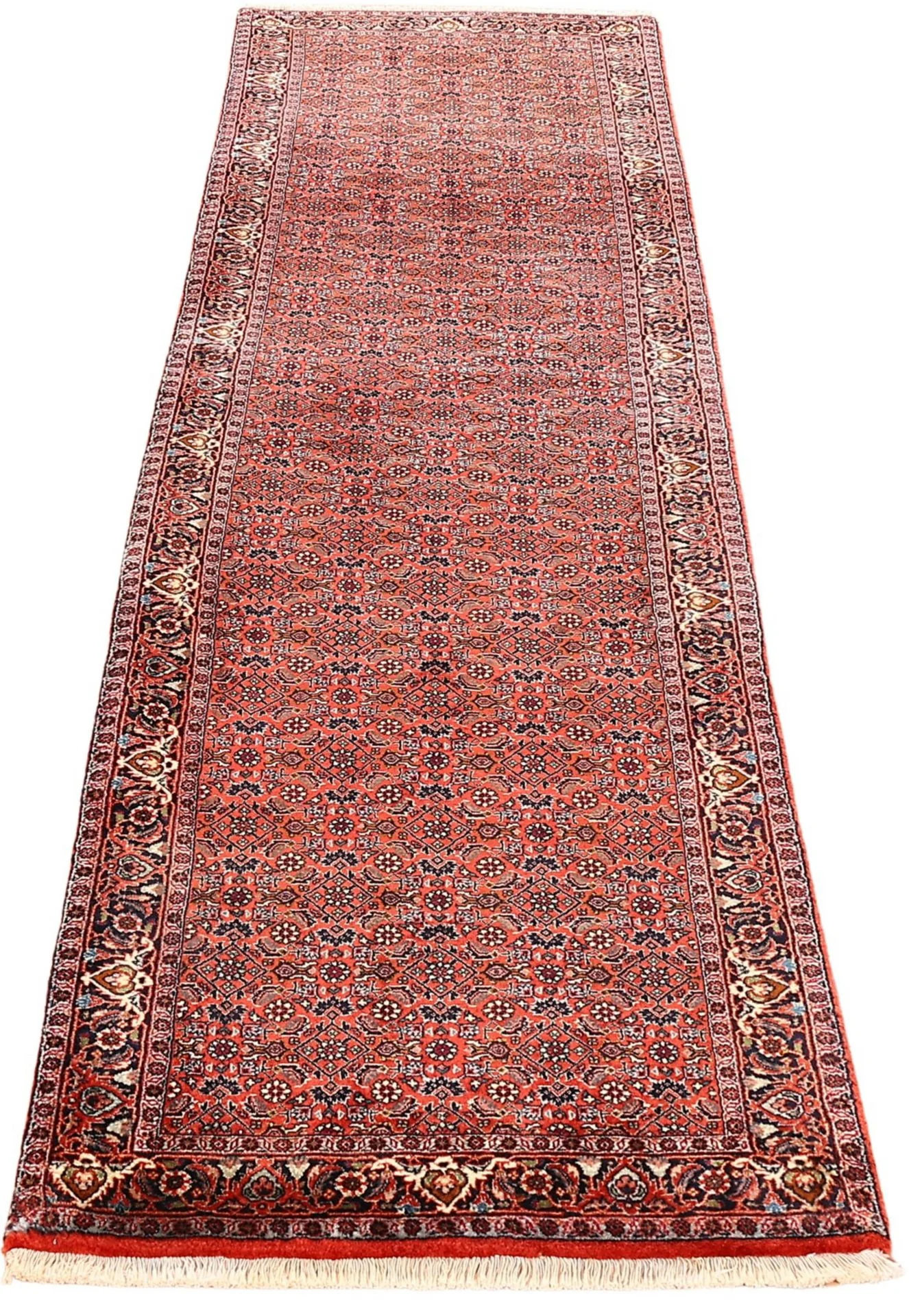 Bijar Persian Rug 93 × 304 cm, Wool, hand-knotted