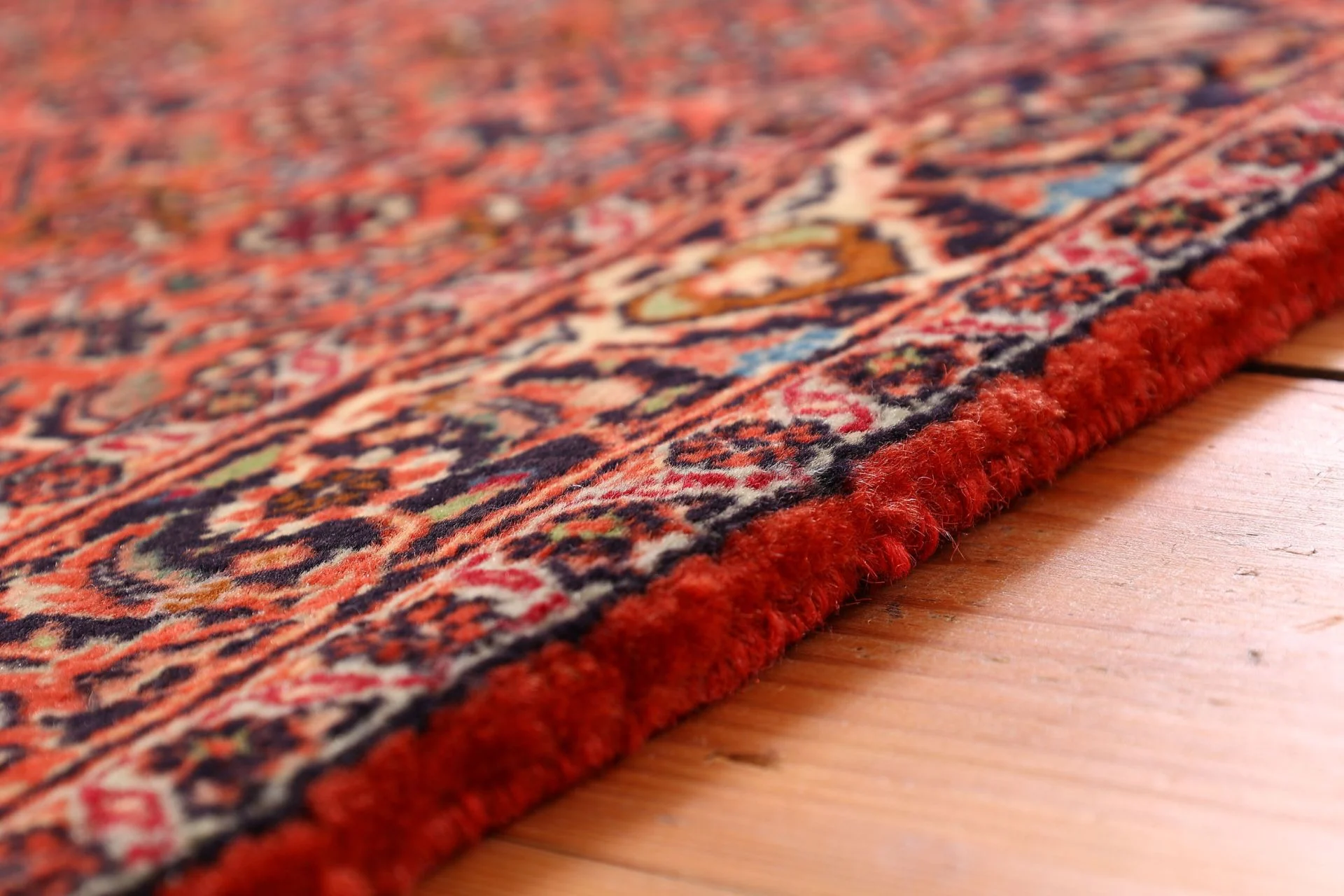 Bijar Persian Rug 93 × 304 cm, Wool, hand-knotted