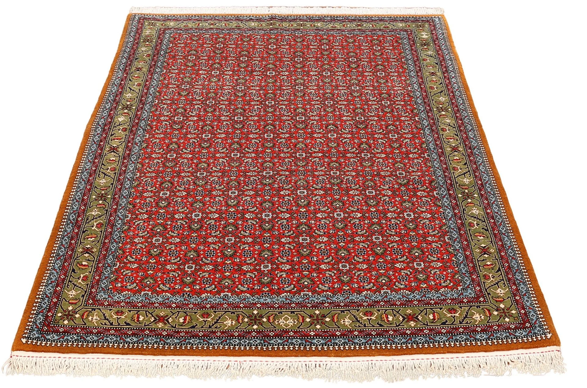 Qom Persian Rug 136 × 210 cm, Wool, hand-knotted