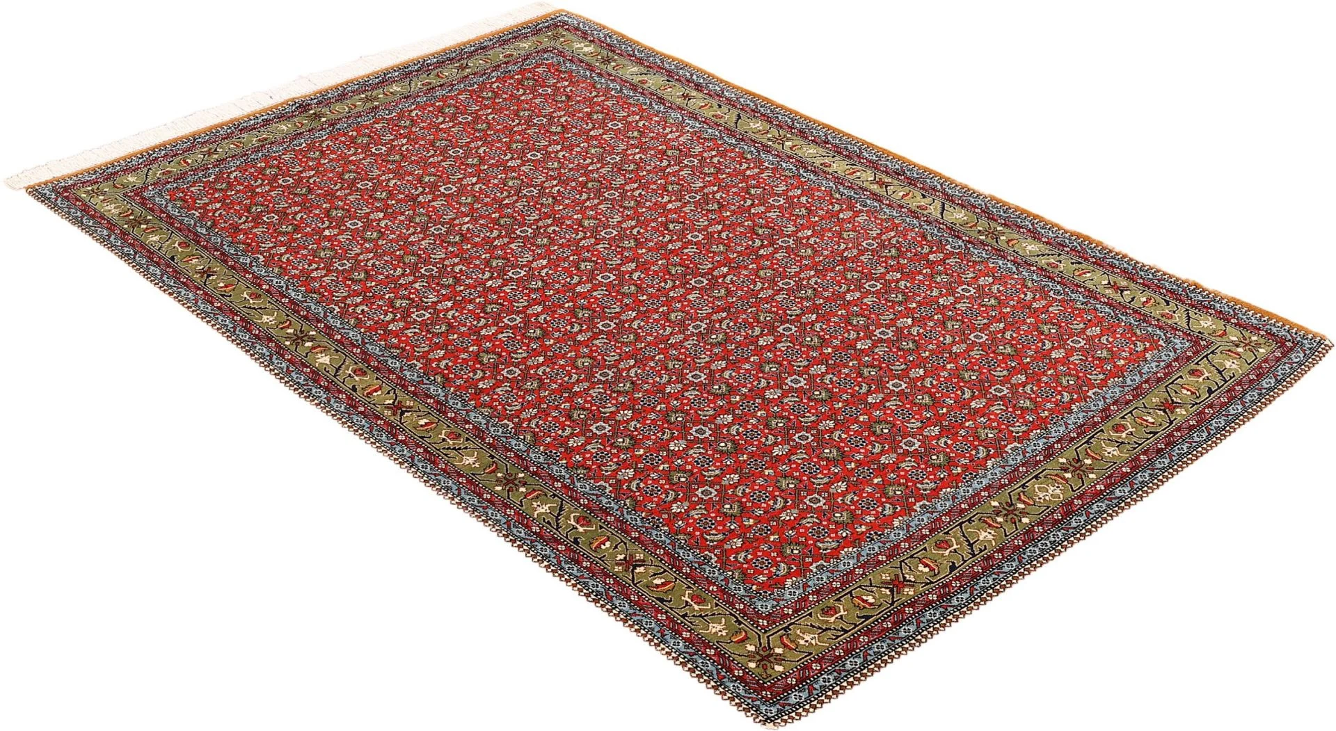 Qom Persian Rug 136 × 210 cm, Wool, hand-knotted