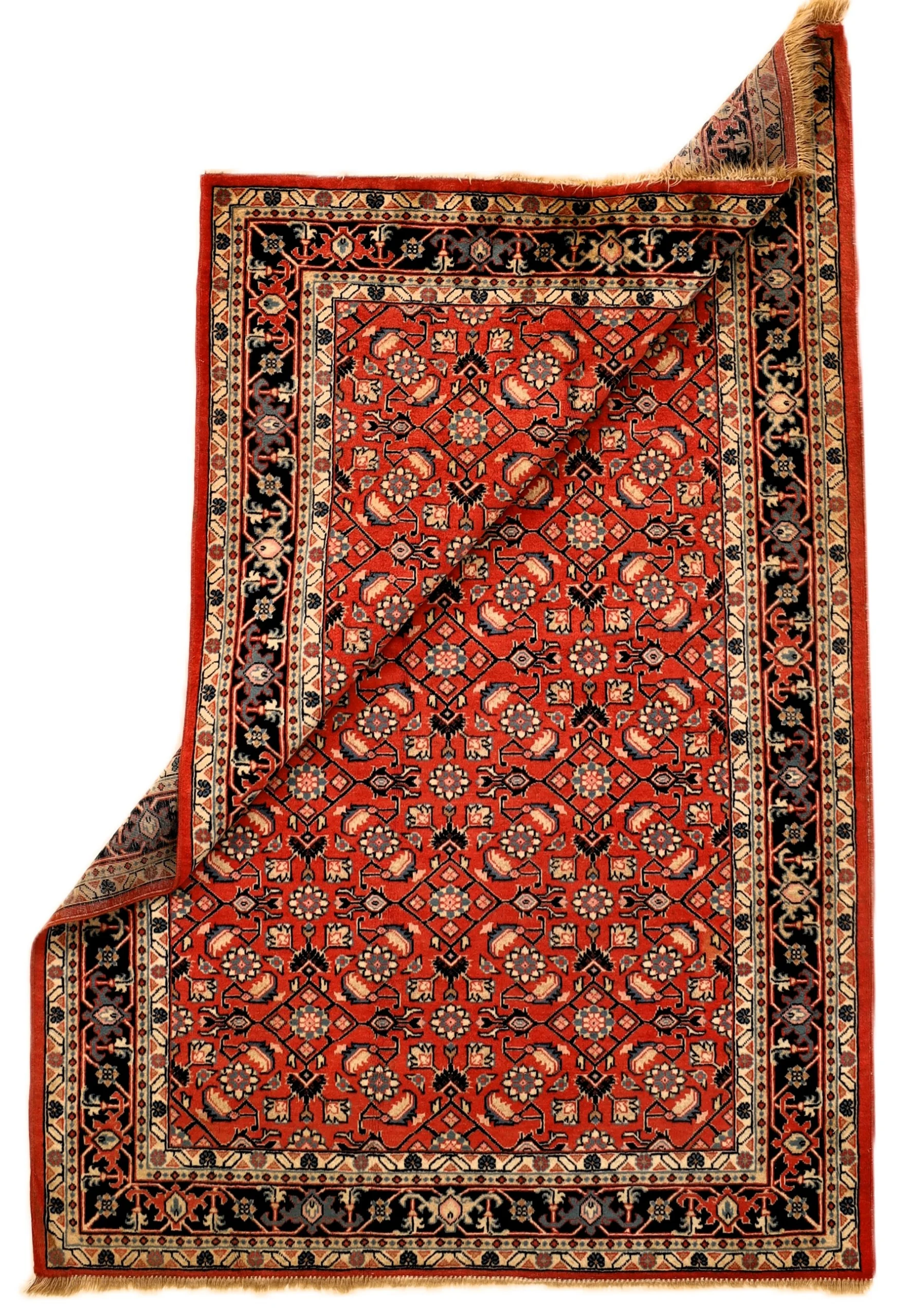 Persian Rug — hand-knotted, 175 × 119 cm, Wool
