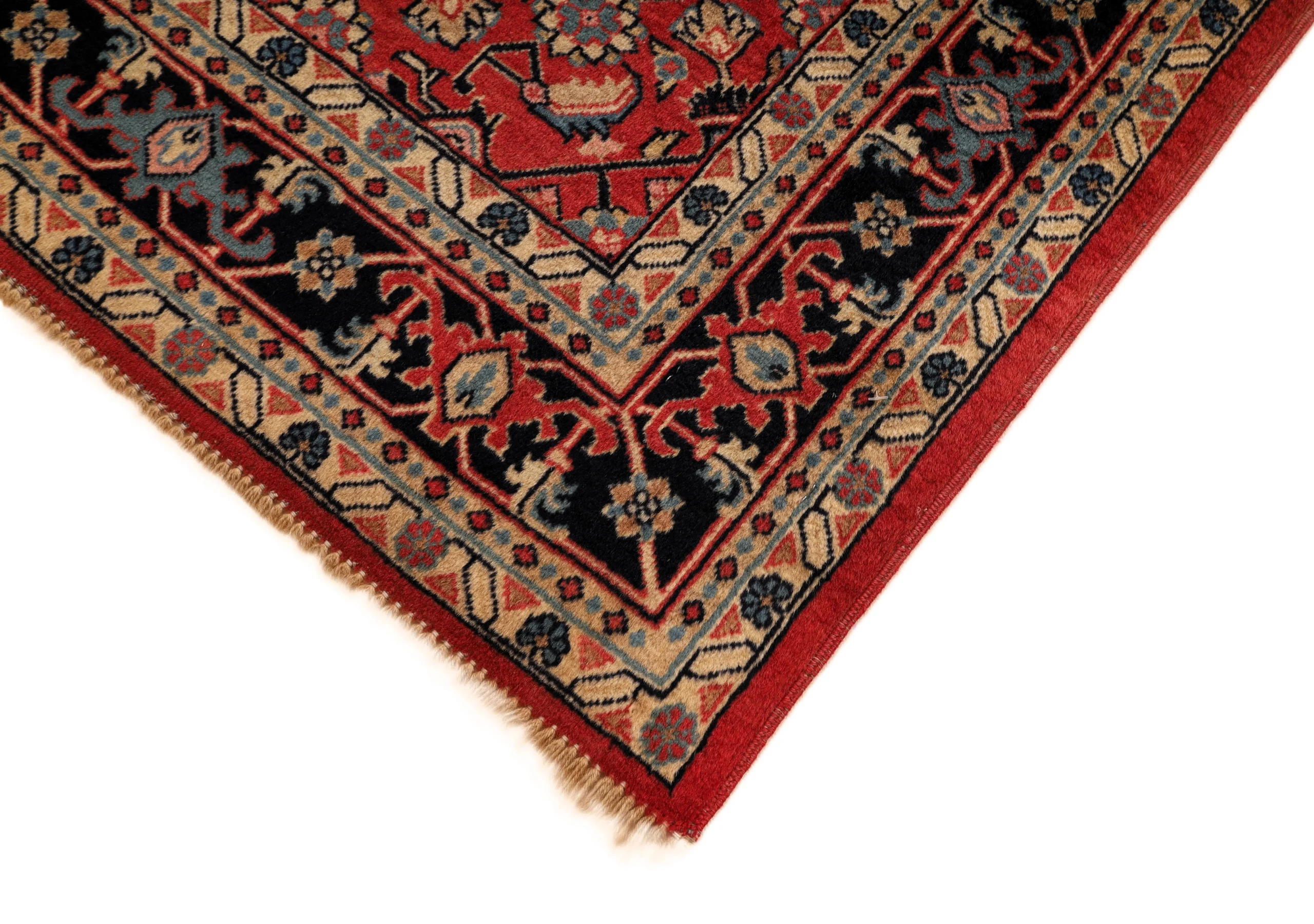 Persian Rug — hand-knotted, 175 × 119 cm, Wool
