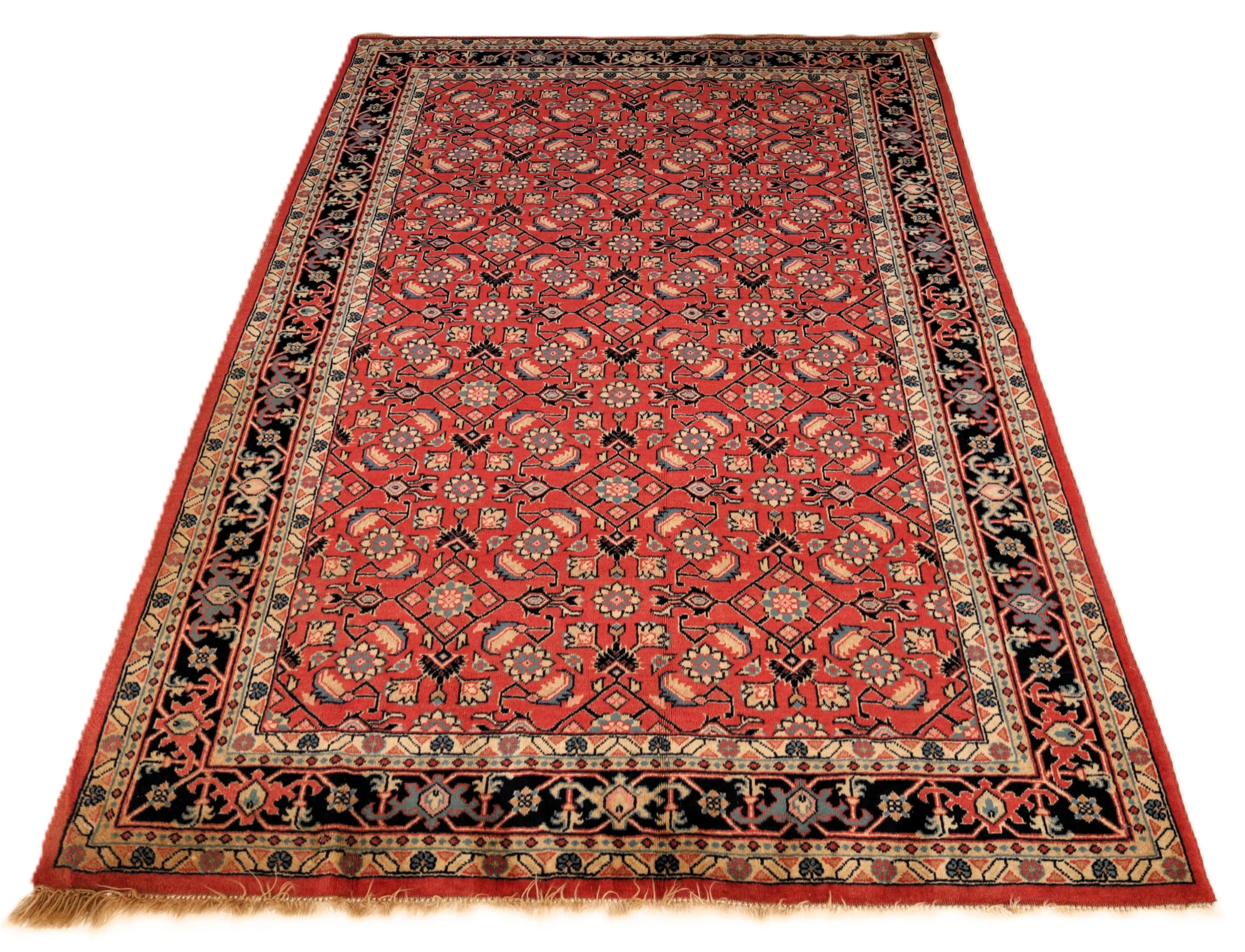 Persian Rug — hand-knotted, 175 × 119 cm, Wool