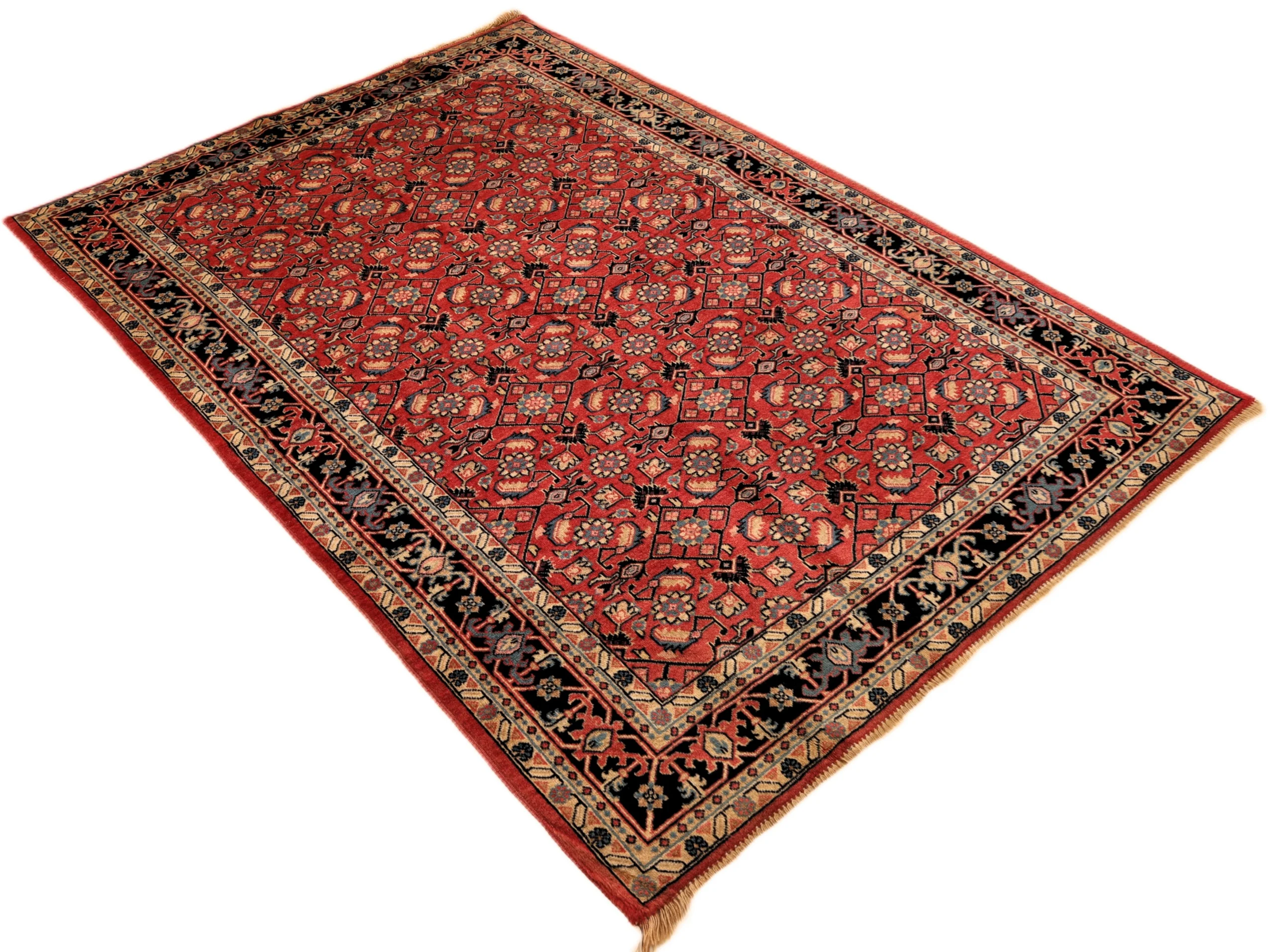 Persian Rug — hand-knotted, 175 × 119 cm, Wool