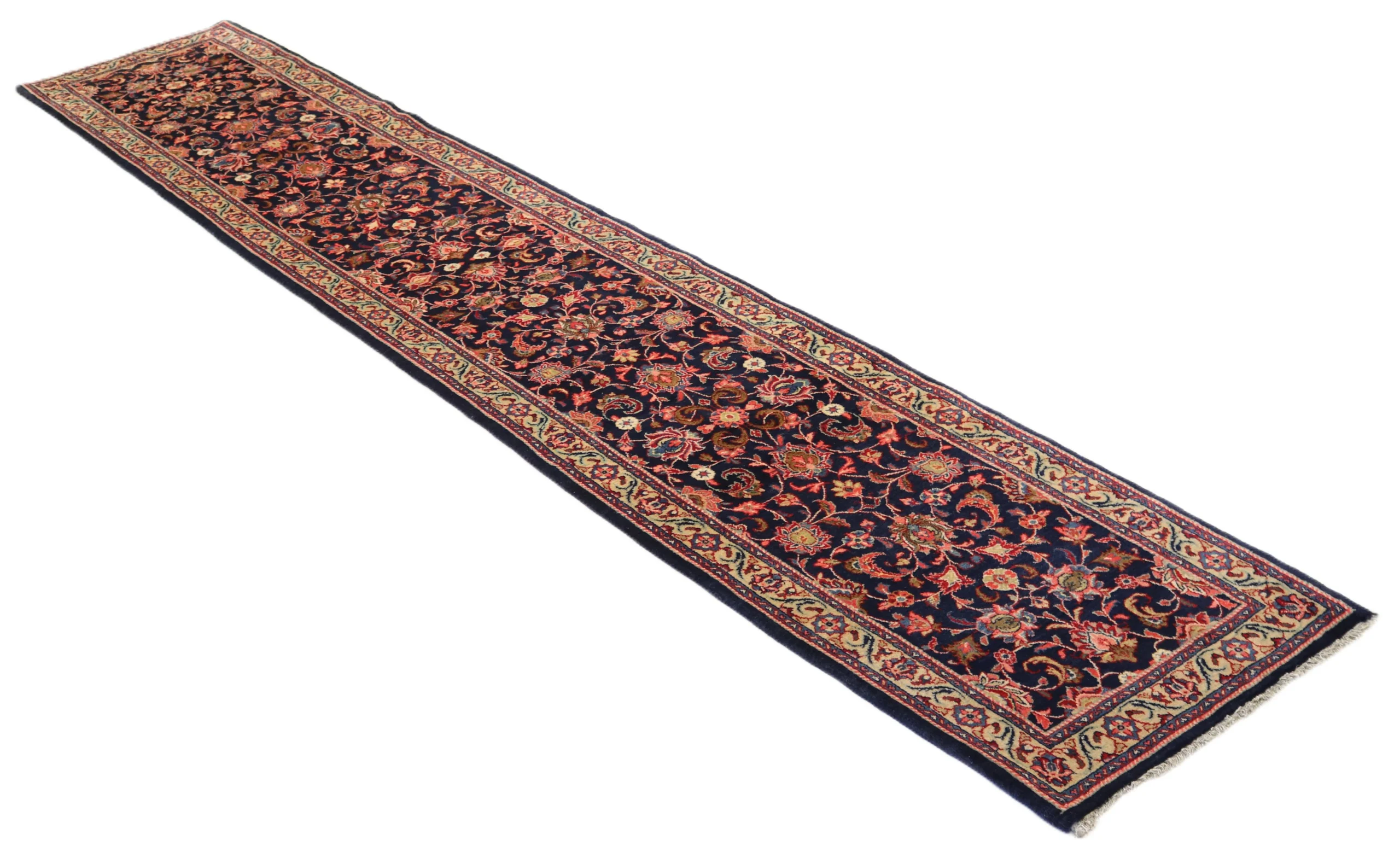 Sarouk Persian Rug 465 × 82 cm, Wool, hand-knotted