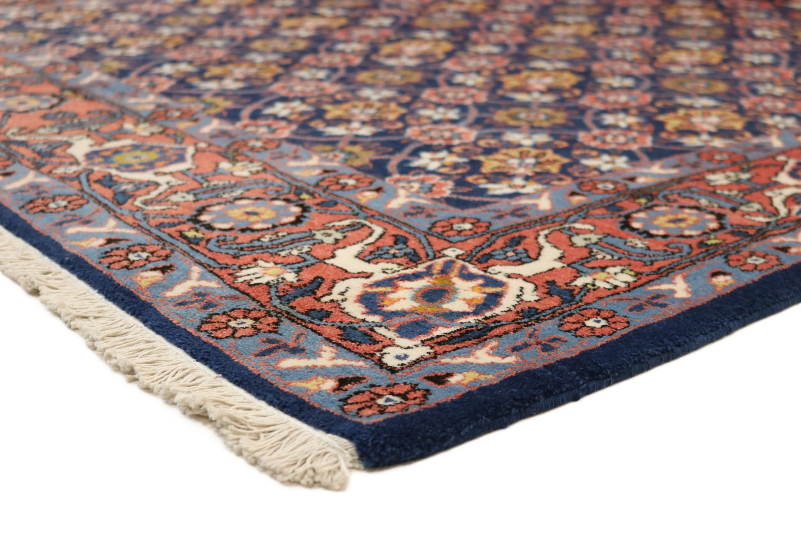 Persian Rug 197 × 162 cm, Wool, hand-knotted