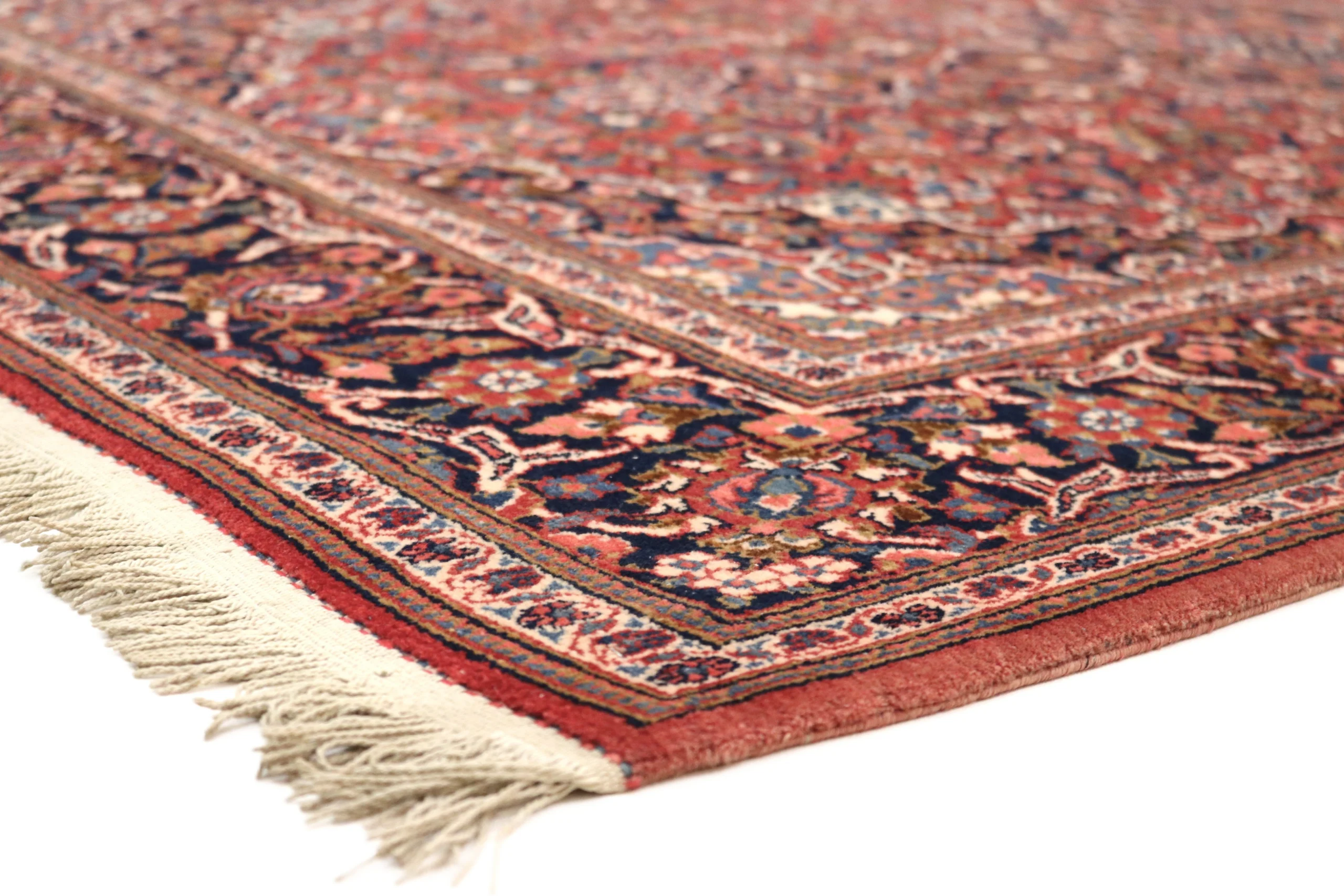 Kashan Persian Rug 210 × 136 cm, Wool, hand-knotted