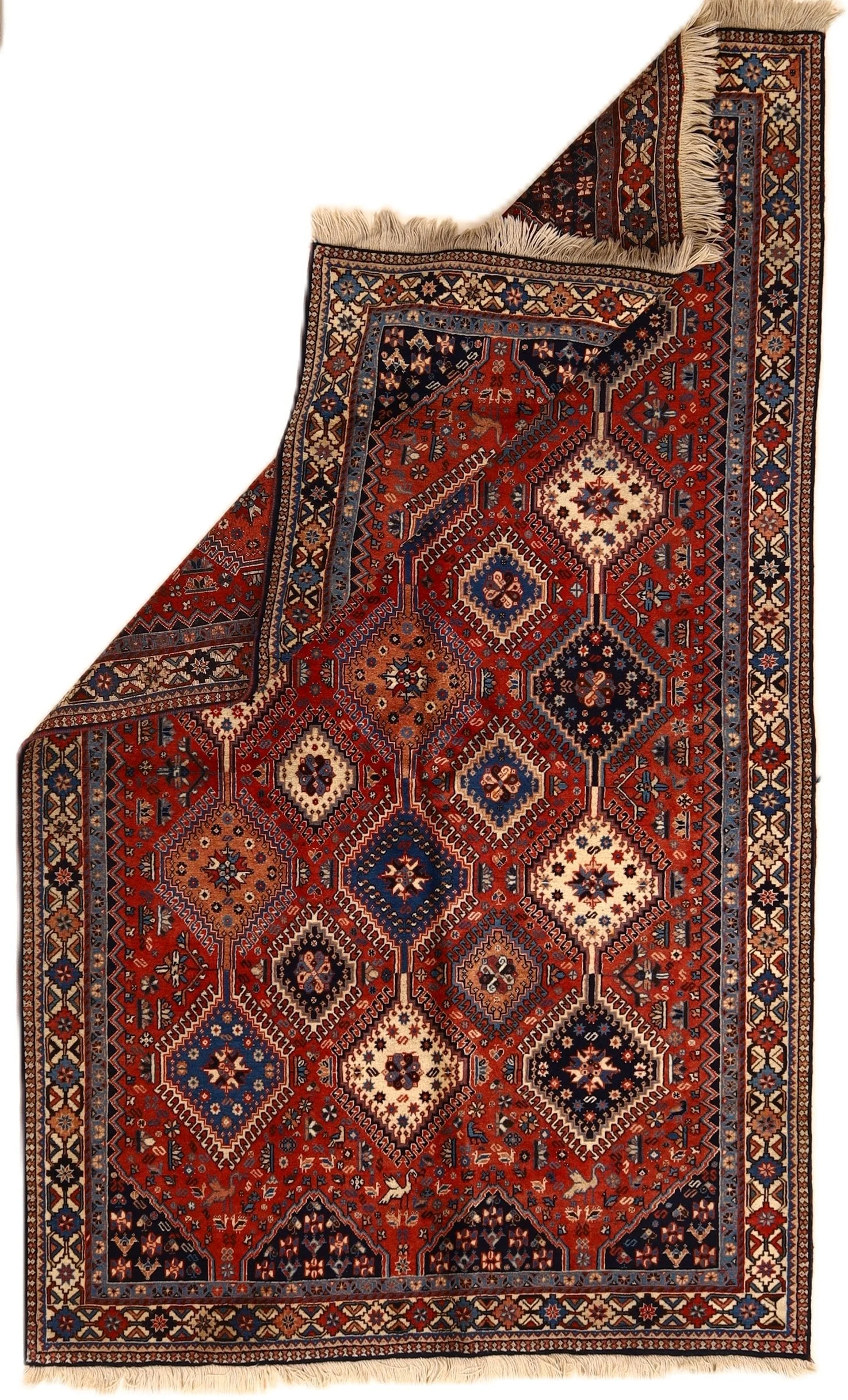 Persian Rug — hand-knotted, 250 × 145 cm, Wool