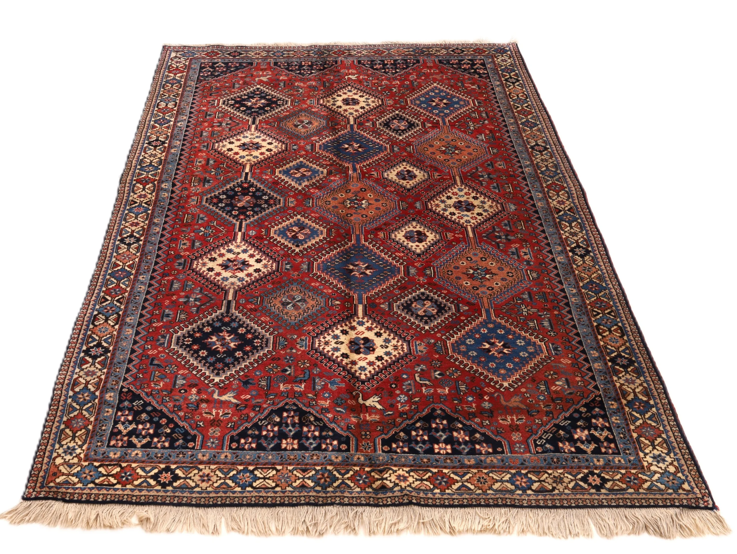 Persian Rug — hand-knotted, 250 × 145 cm, Wool