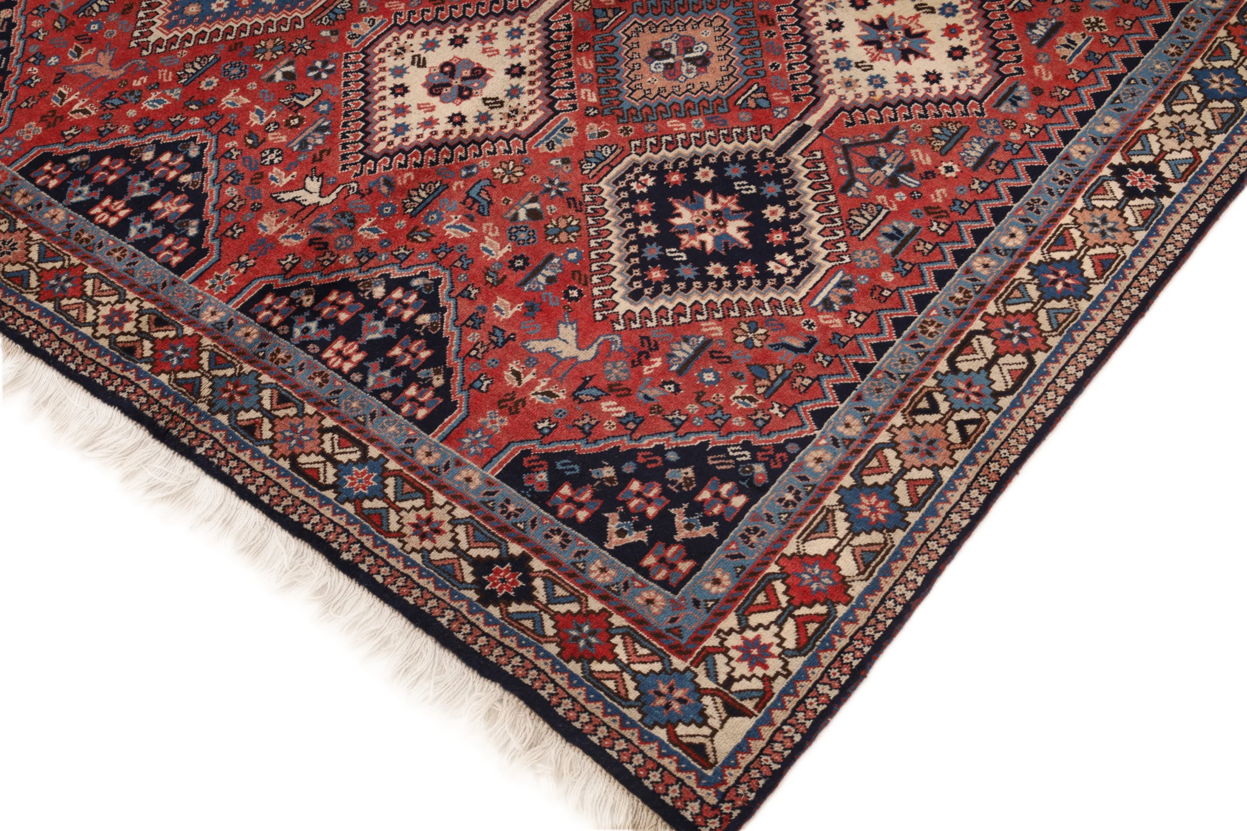 Persian Rug — hand-knotted, 250 × 145 cm, Wool