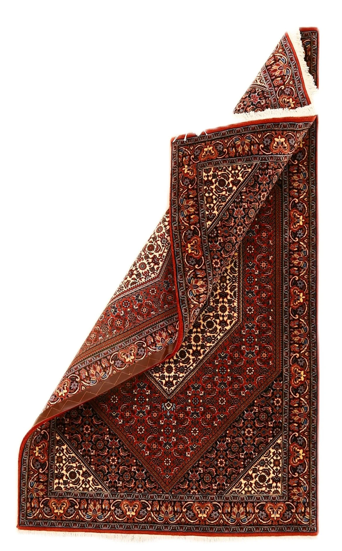 perserteppich-bidjar-185-x-109-cm-wolle-handgeknupft-rot-orange-20 Bijar Persian Rug 185 × 109 cm, Wool, hand-knotted