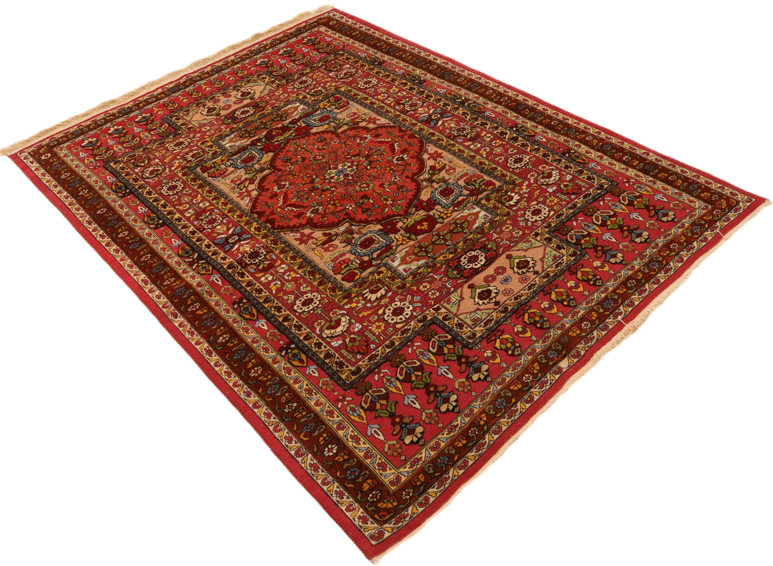 Persian Rug 183 × 130 cm, Wool, hand-knotted