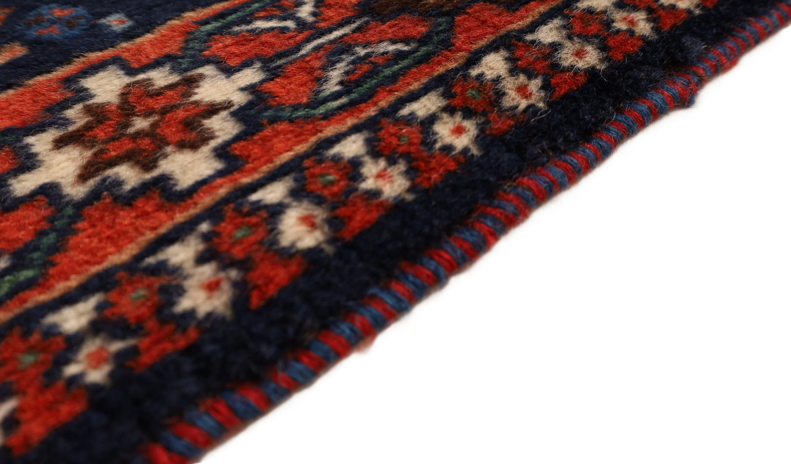 Persian Rug — hand-knotted, 295 × 86 cm, Wool