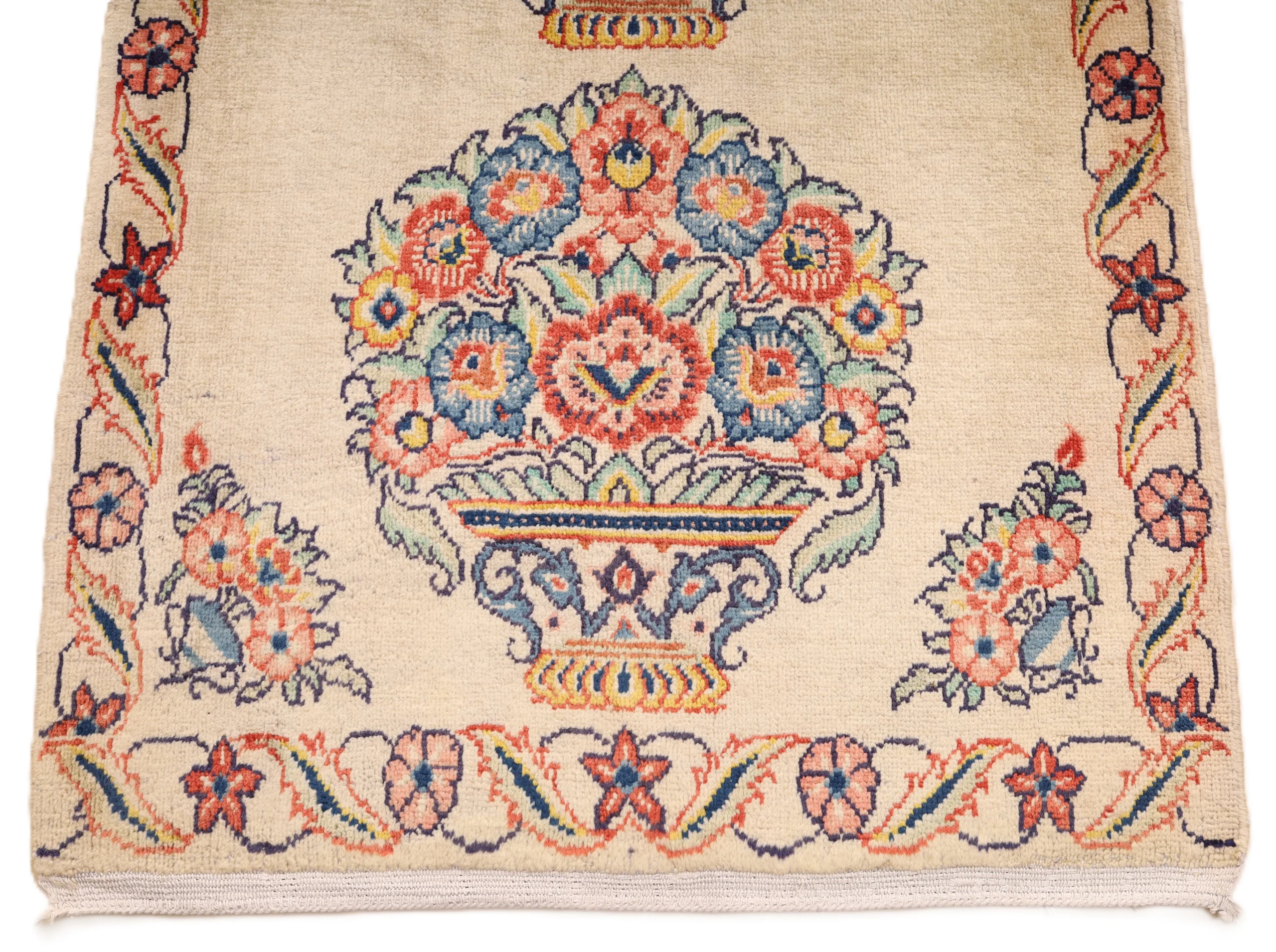 Sarouk Persian Rug 298 × 90 cm, Wool, hand-knotted
