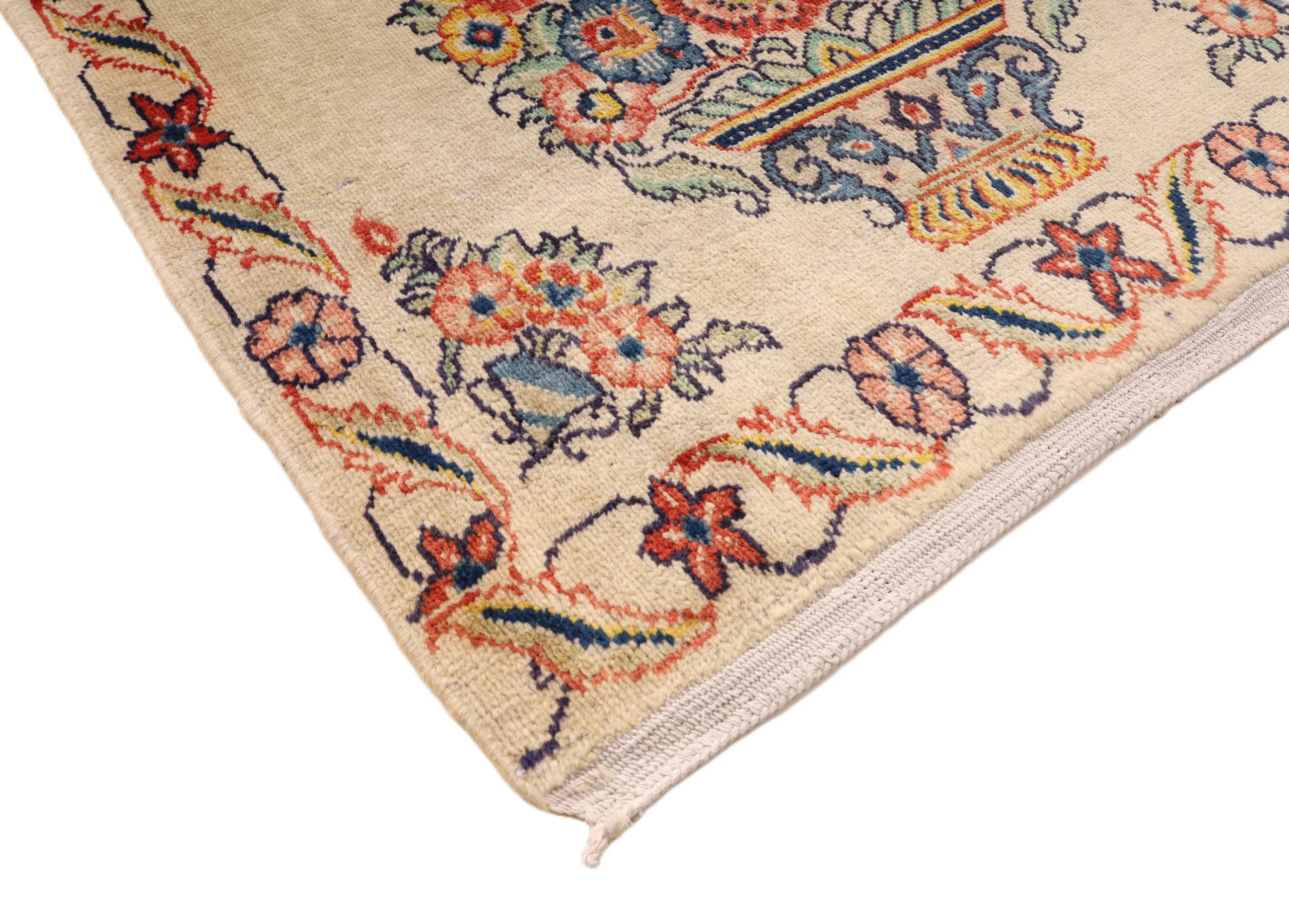 Sarouk Persian Rug 298 × 90 cm, Wool, hand-knotted