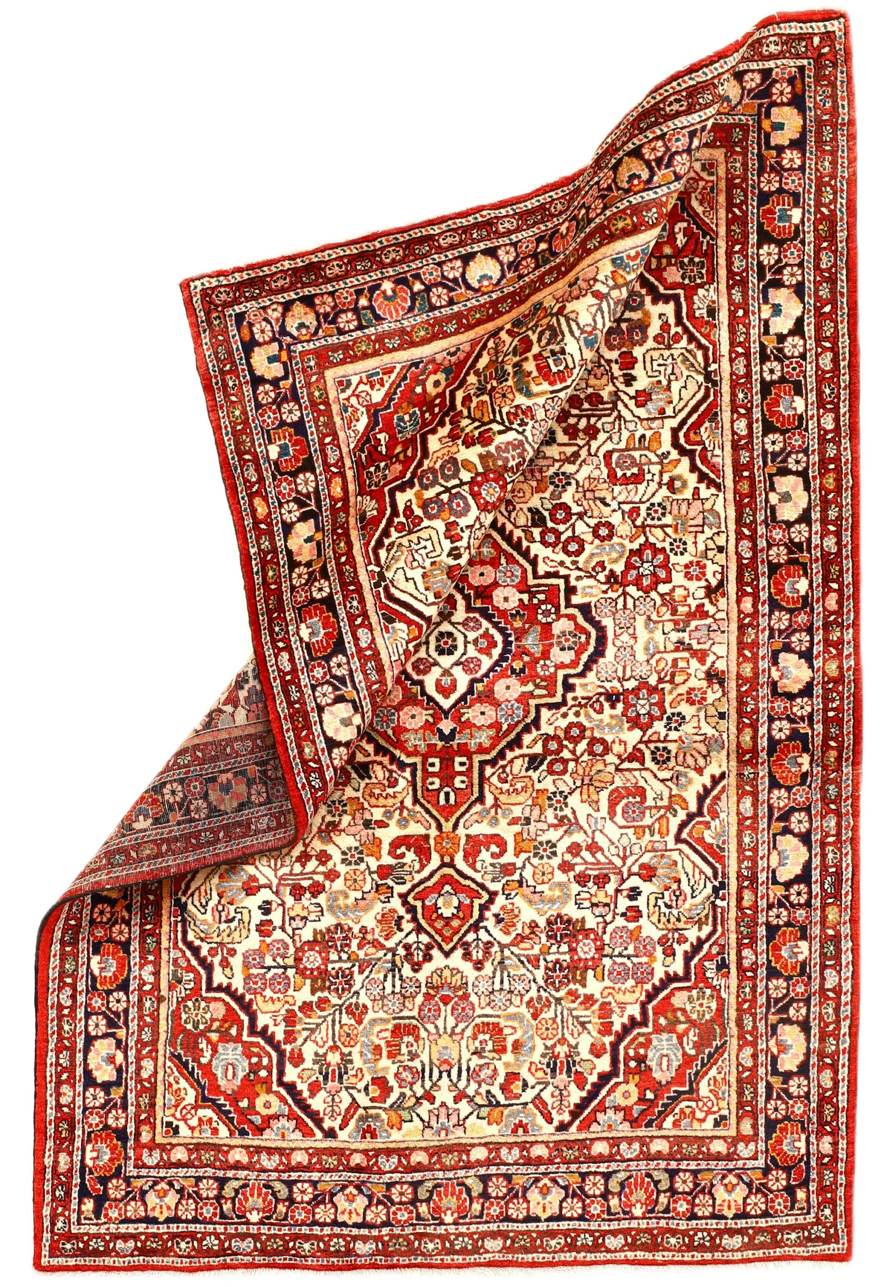 Malayer Persian Rug — hand-knotted, 200 × 131 cm, Wool