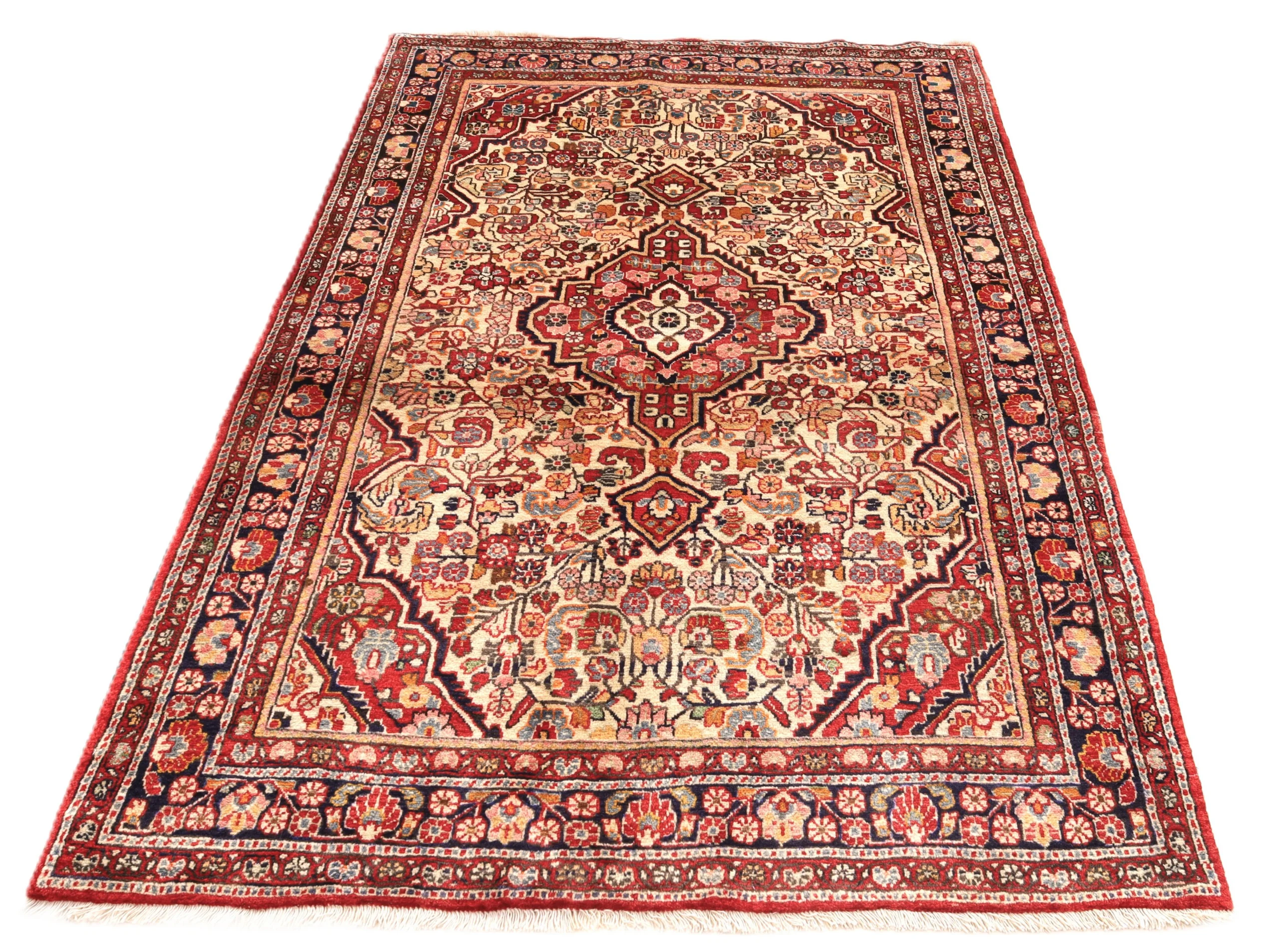 Malayer Persian Rug — hand-knotted, 200 × 131 cm, Wool