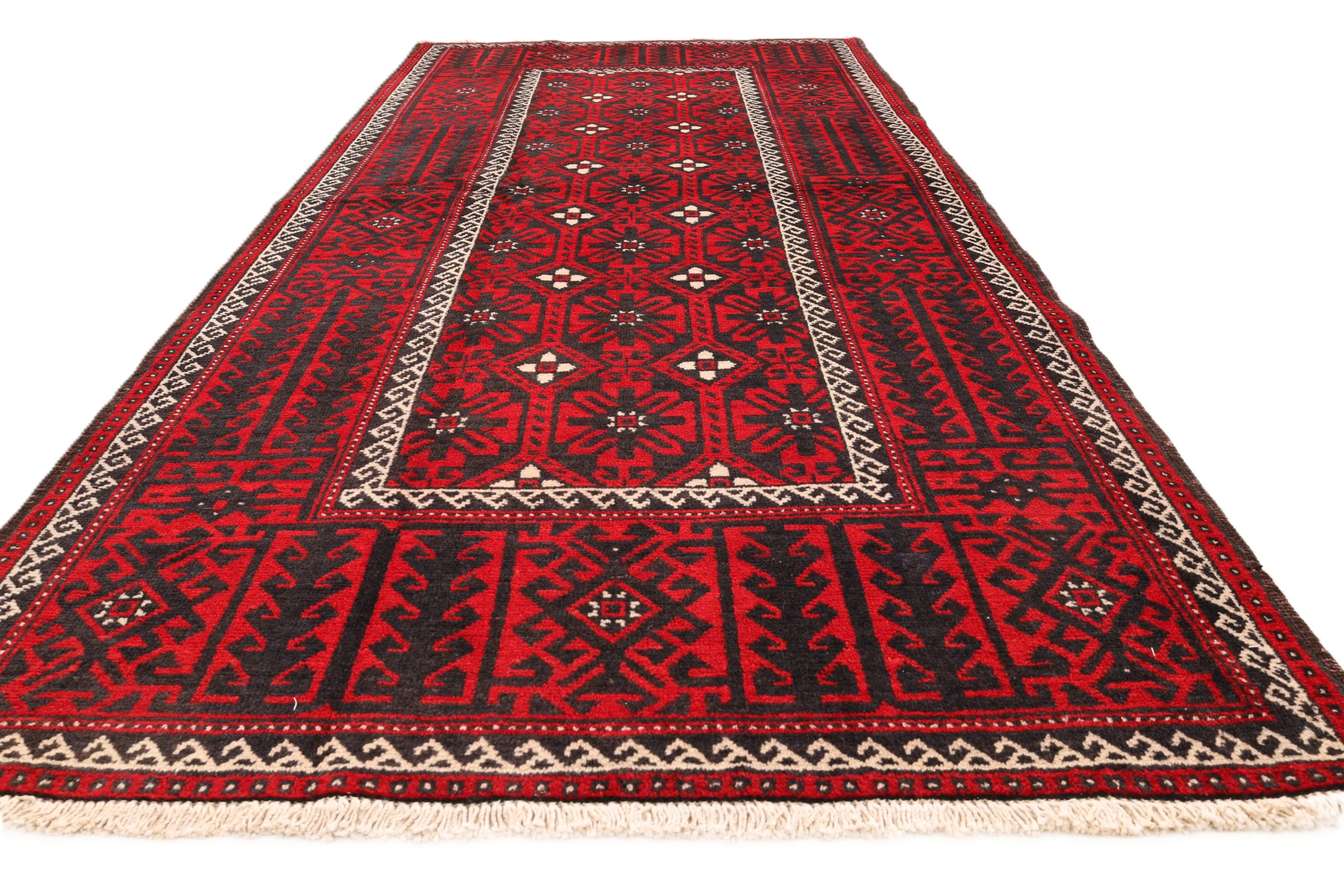 Baluch Persian Rug 230 × 120 cm, Wool, hand-knotted