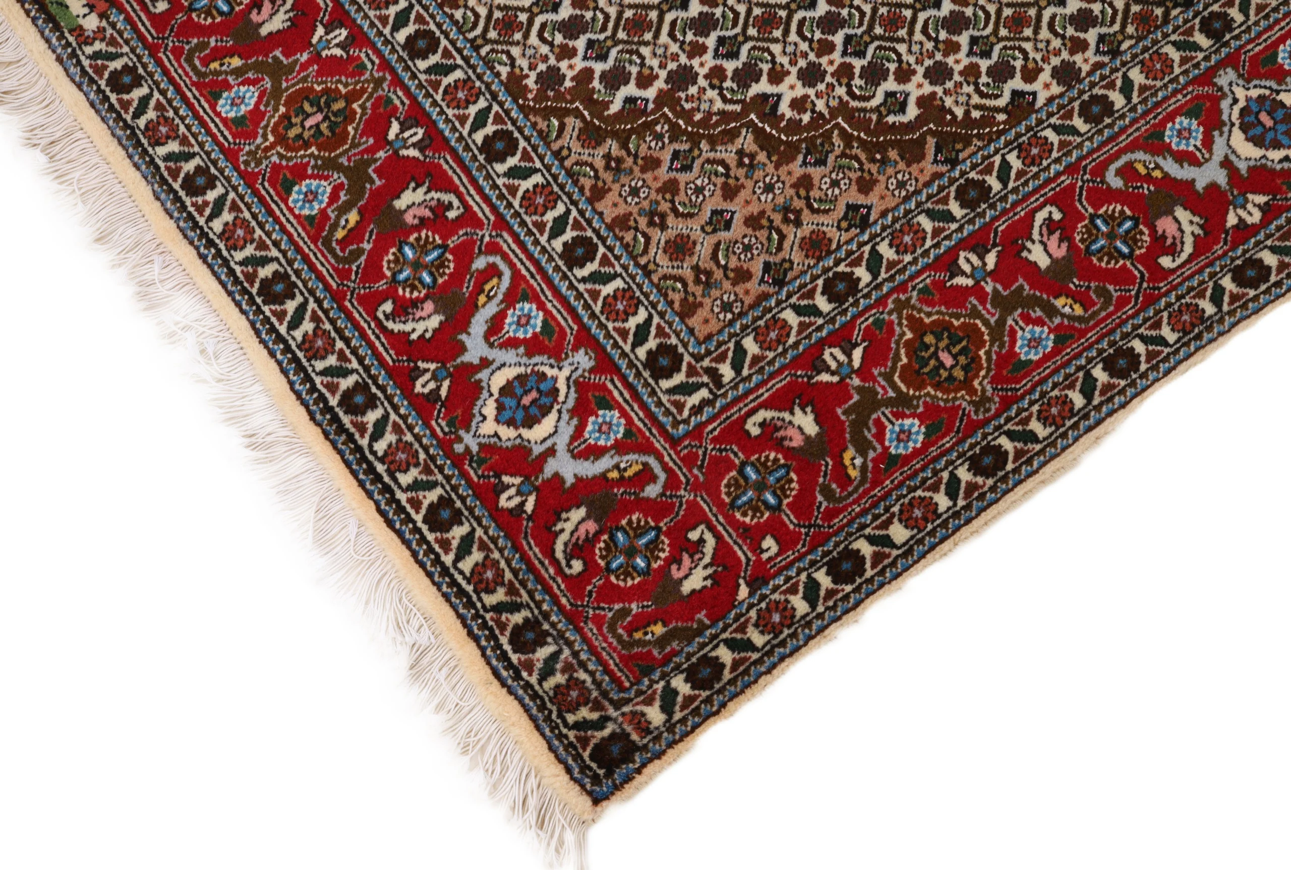 Hand-Knotted Wool Tabriz Persian Rug, 201 × 152 cm