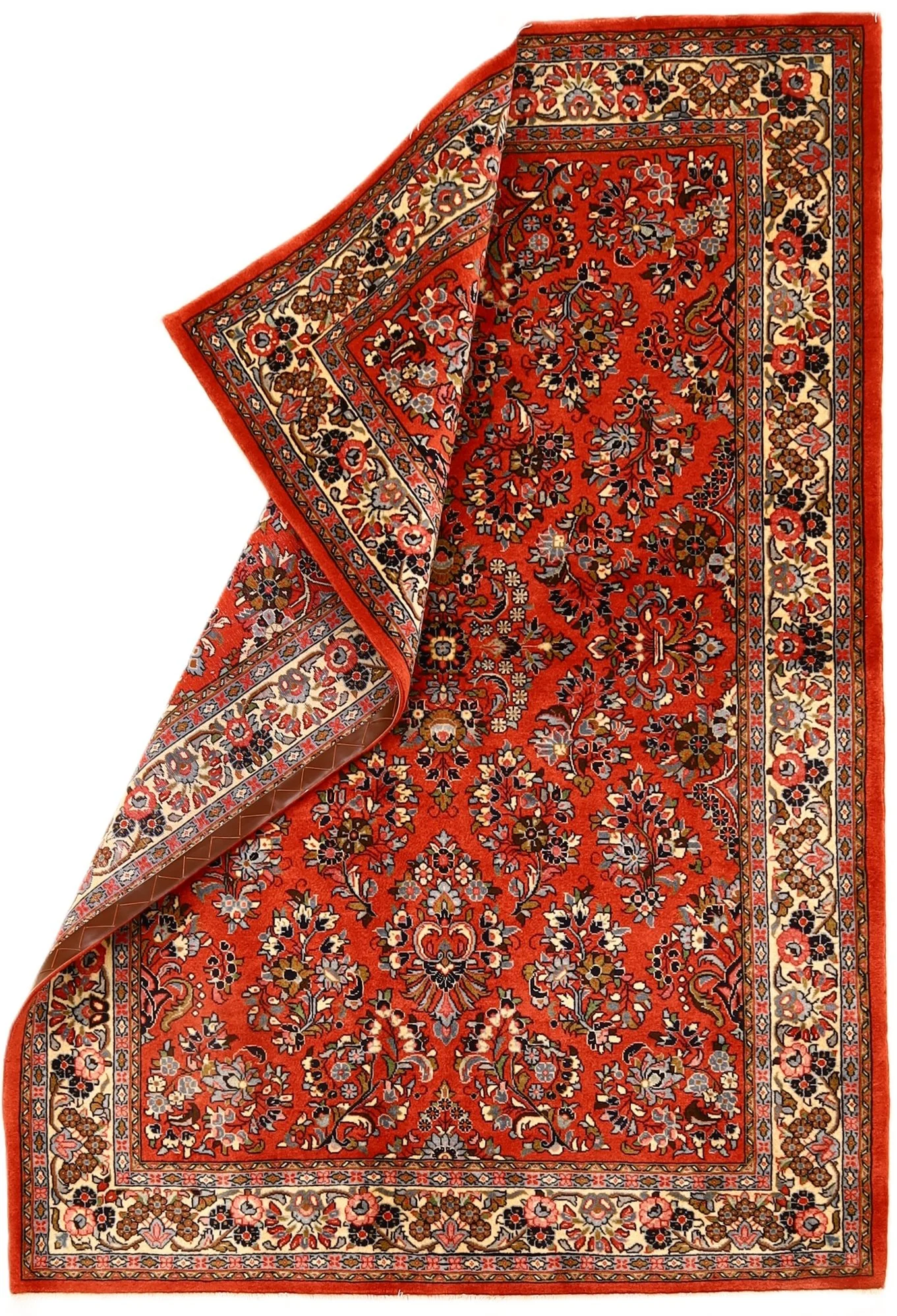 Sarouk Persian Rug — hand-knotted, 210 × 146 cm, Wool