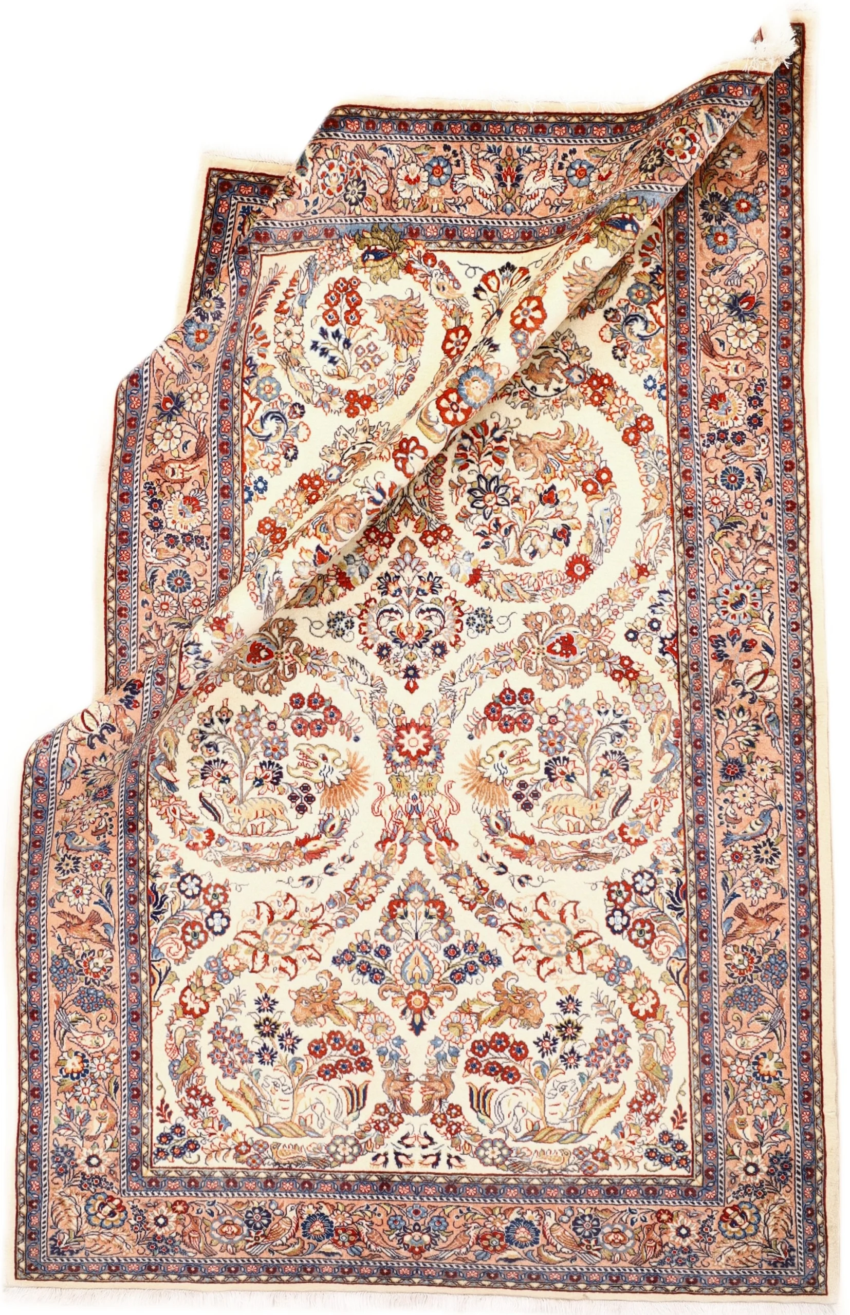 Sarouk Persian Rug — hand-knotted, 210 × 137 cm, Wool