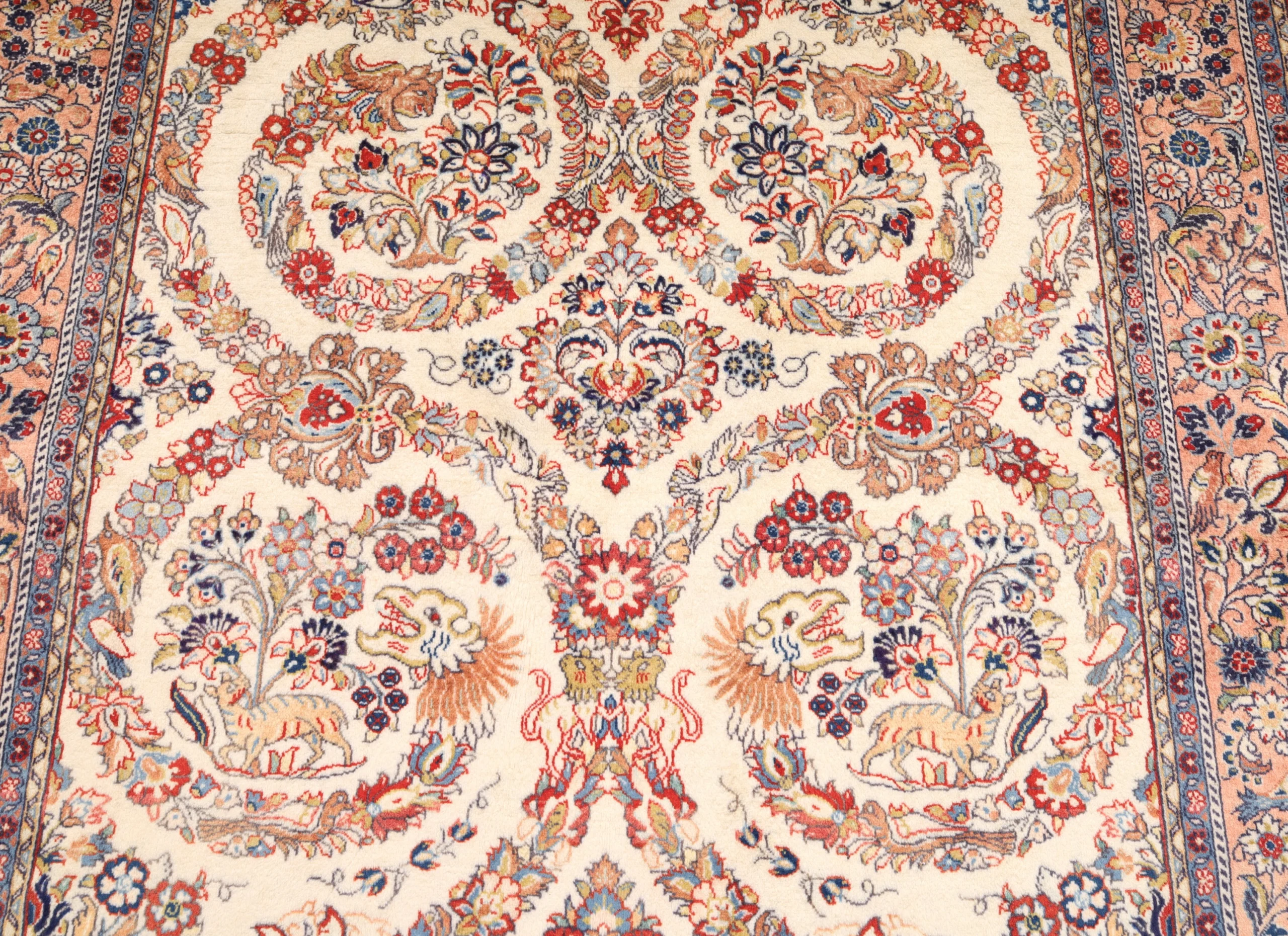 Sarouk Persian Rug — hand-knotted, 210 × 137 cm, Wool
