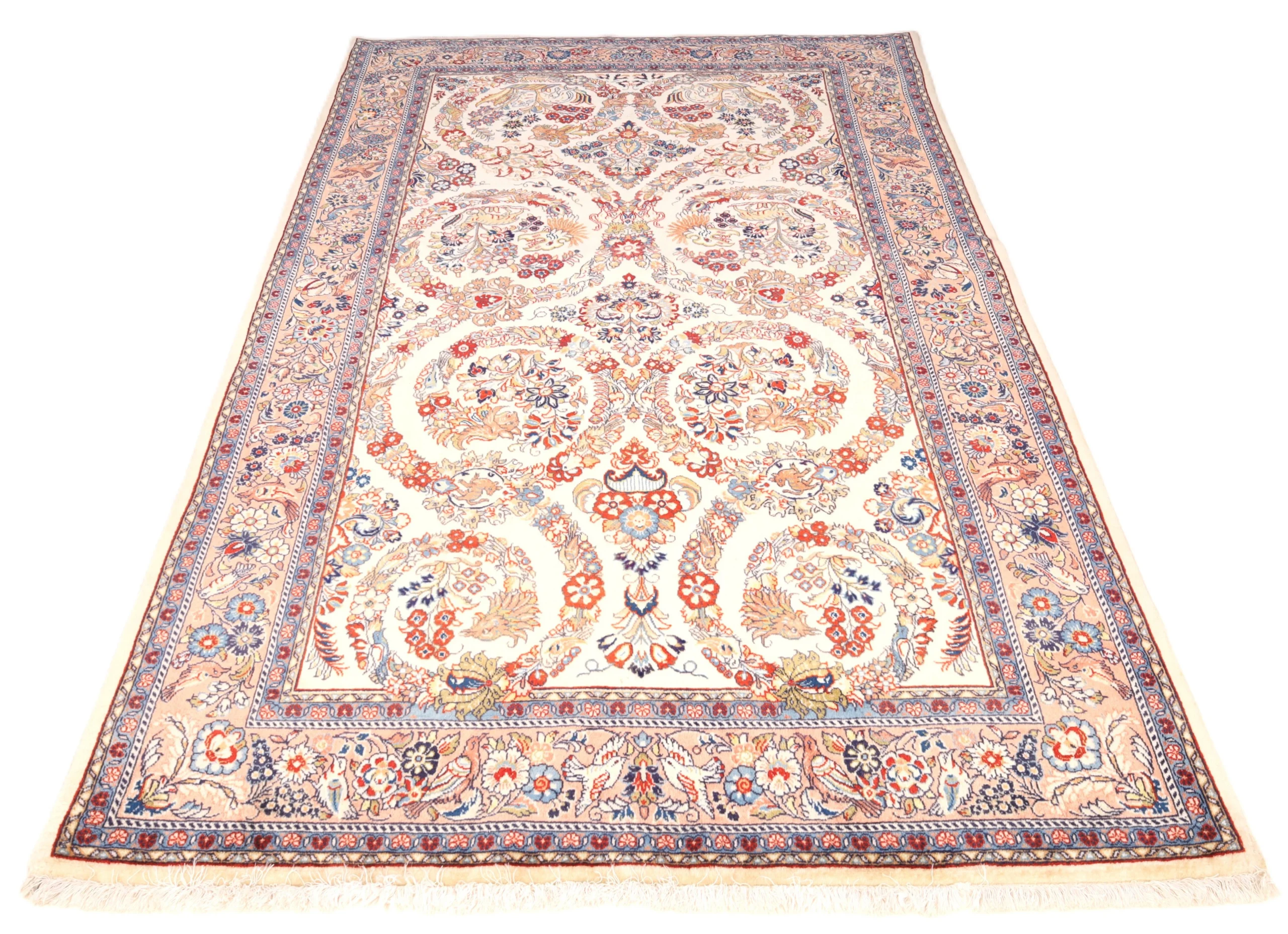 Sarouk Persian Rug — hand-knotted, 210 × 137 cm, Wool