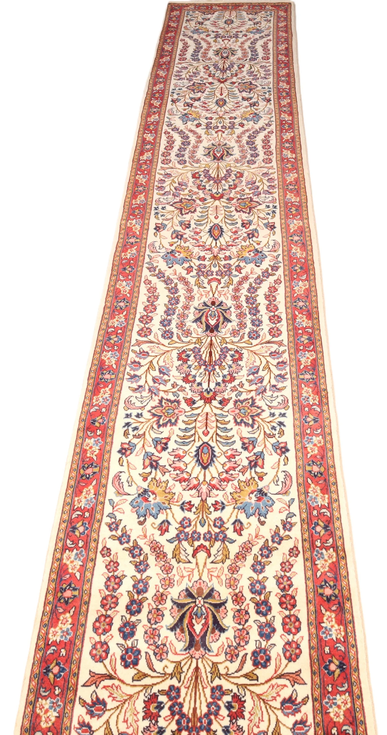 Sarouk Persian Rug 457 × 78 cm, Wool, hand-knotted