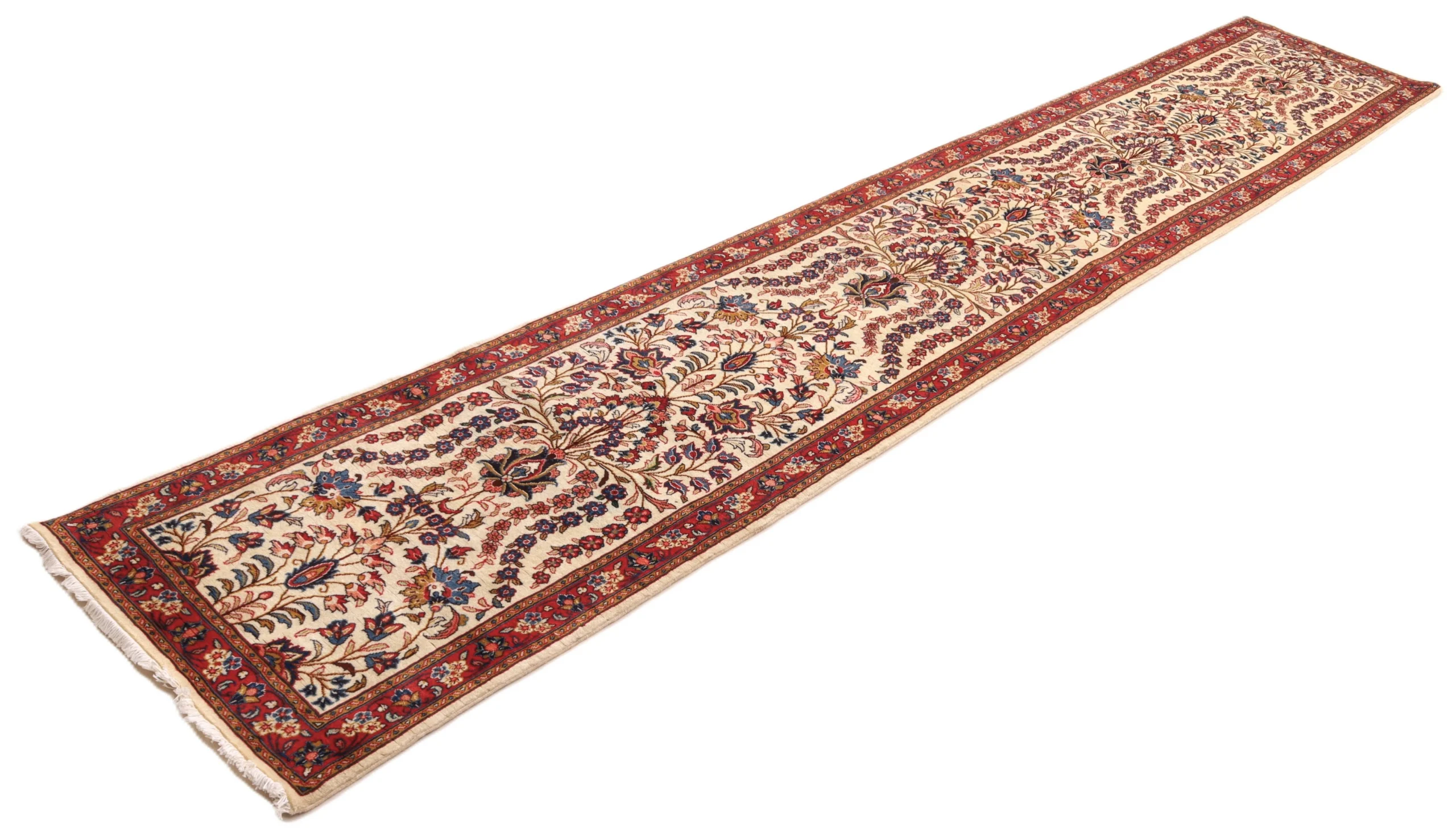 Sarouk Persian Rug 457 × 78 cm, Wool, hand-knotted