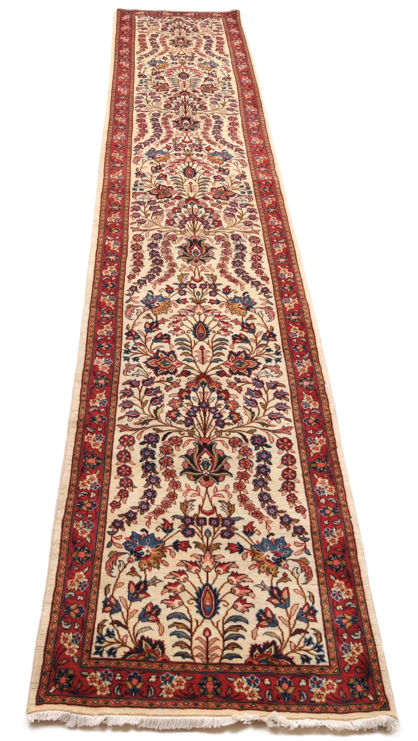 Sarouk Persian Rug 457 × 78 cm, Wool, hand-knotted