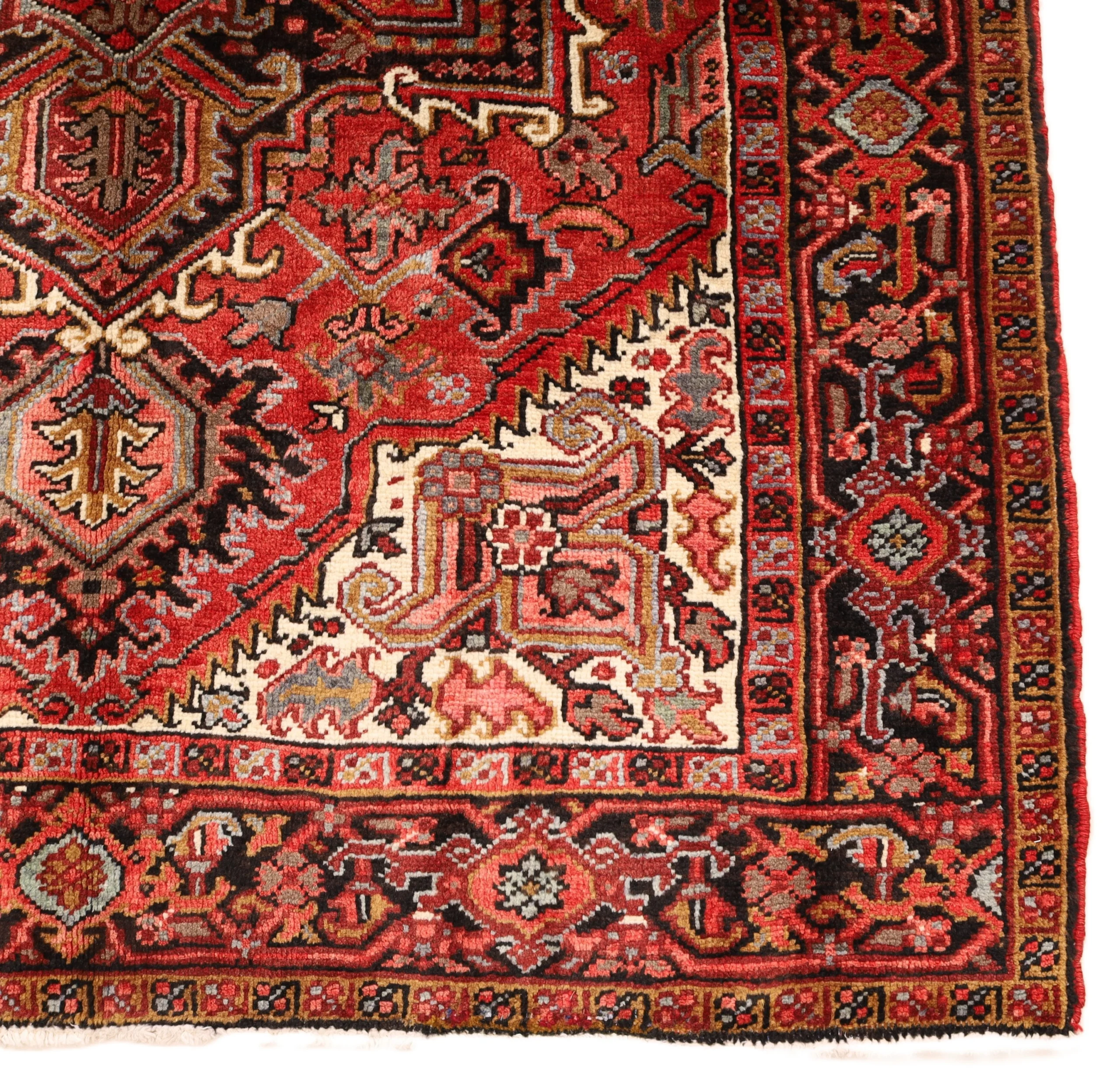 perserteppich-heriz-204-x-148-cm-wolle-handgeknupft-rot-orange-44-scaled Heriz Persian Rug 204 × 148 cm, Wool, hand-knotted