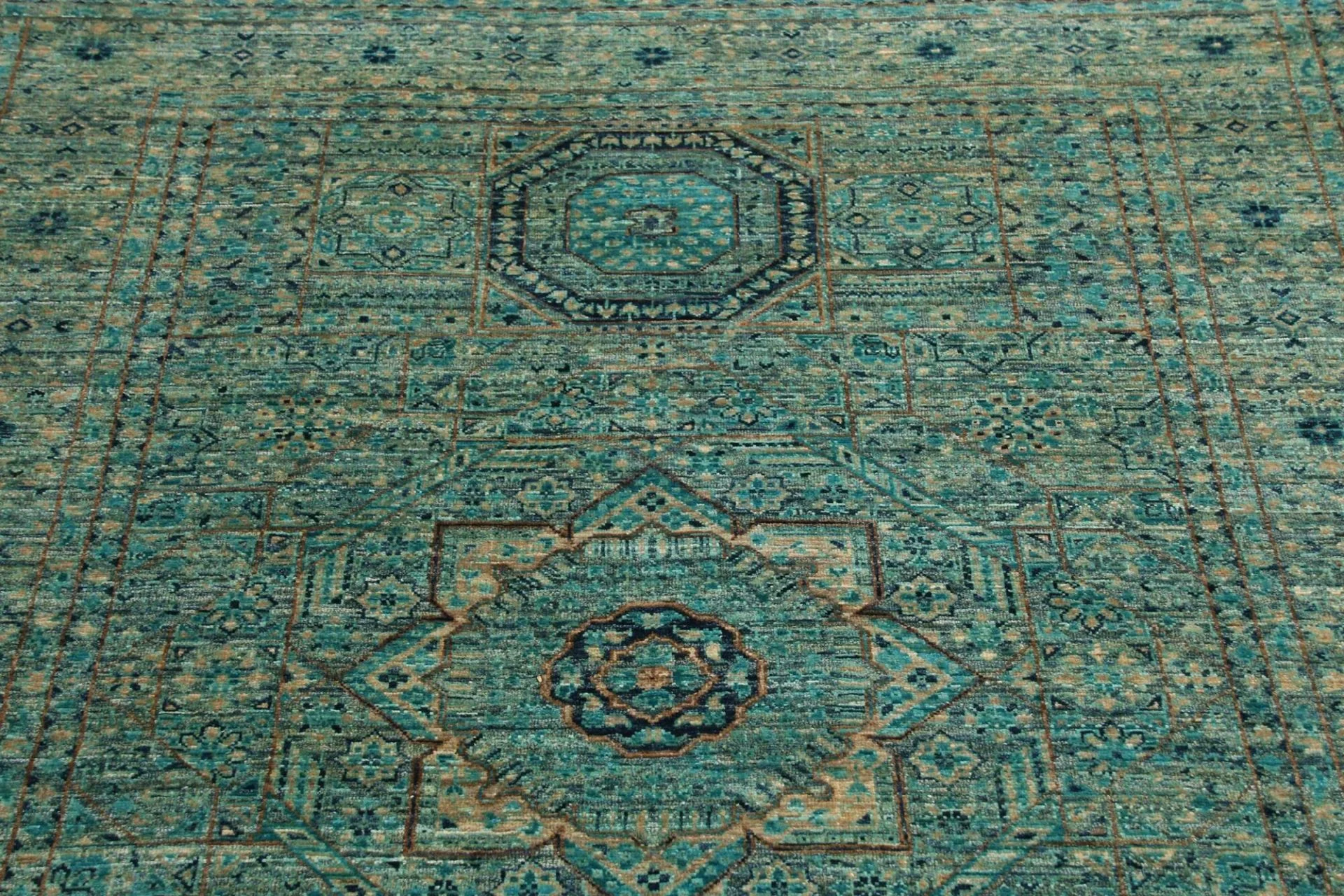 Mamluk Pakistani Rug 126 × 178 cm, Wool, hand-knotted