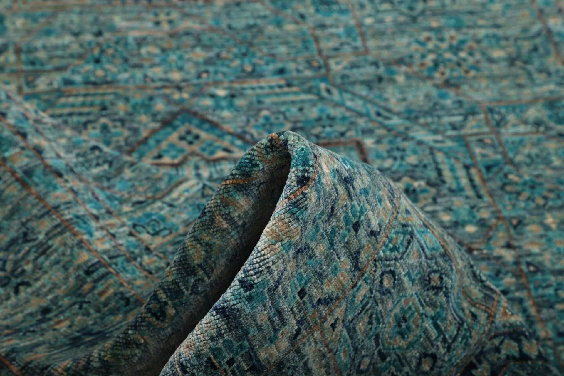 Mamluk Pakistani Rug 126 × 178 cm, Wool, hand-knotted
