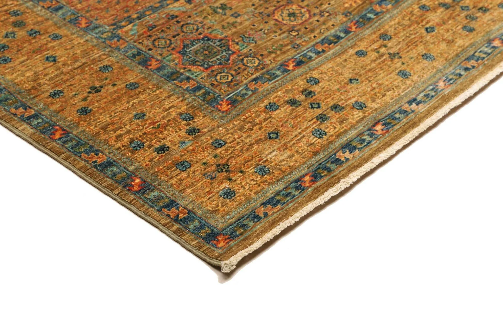 Mamluk Pakistani Rug 155 × 204 cm, Wool, hand-knotted