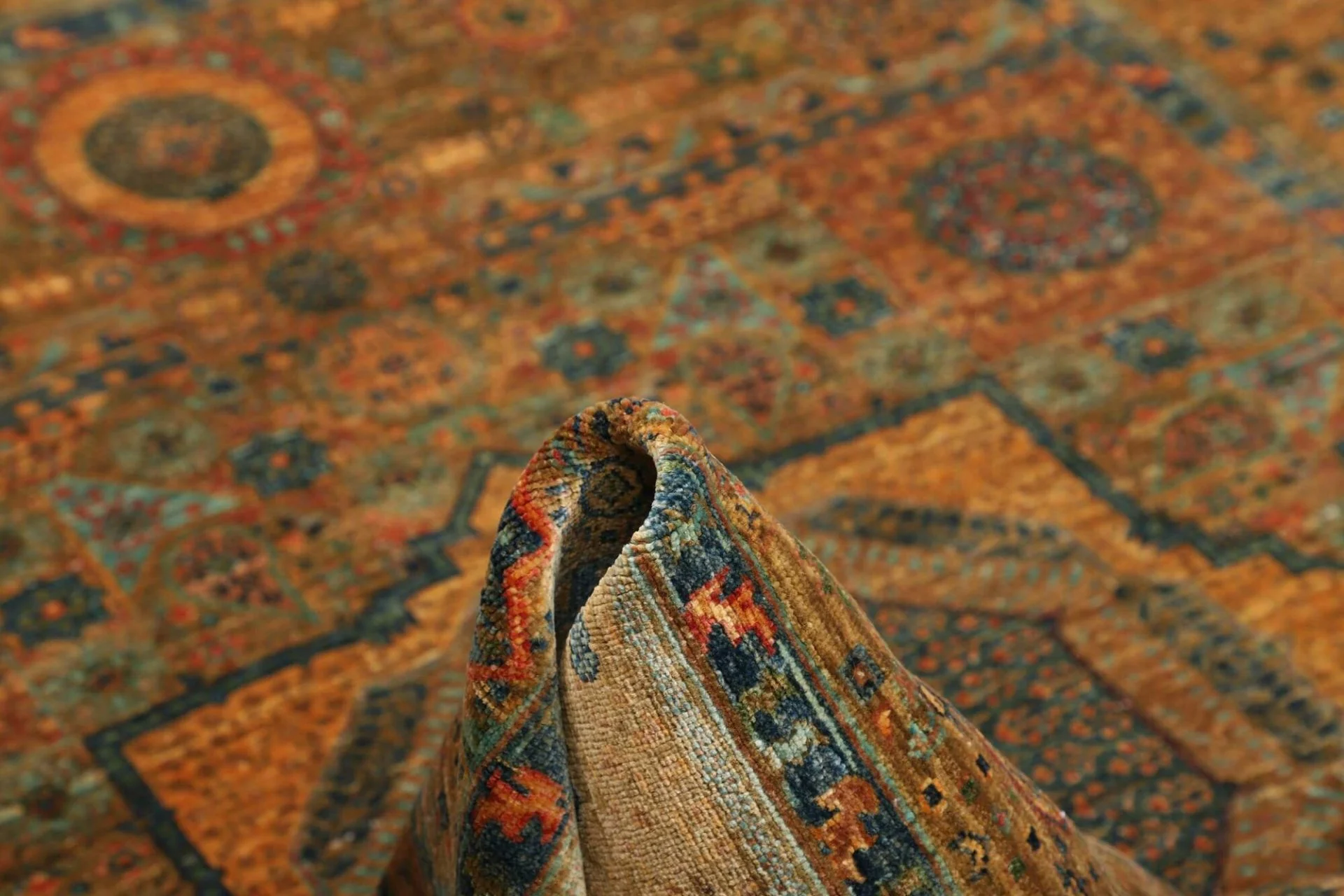 Mamluk Pakistani Rug 155 × 204 cm, Wool, hand-knotted