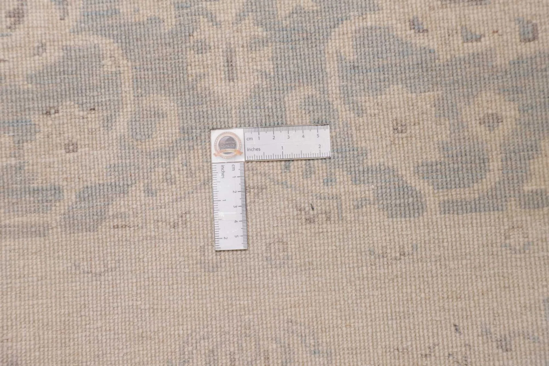 Hand-Knotted Wool Ziegler Pakistani Rug, 87 × 299 cm