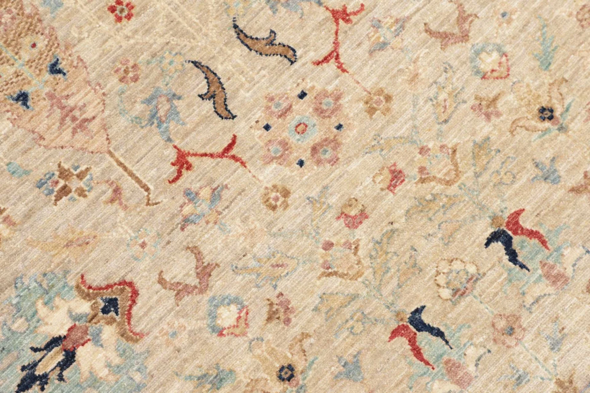 Samarkand Pakistani Rug 84 × 290 cm, Wool, hand-knotted
