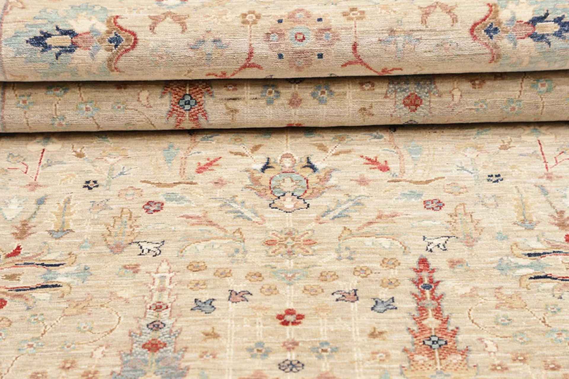 Samarkand Pakistani Rug 84 × 290 cm, Wool, hand-knotted