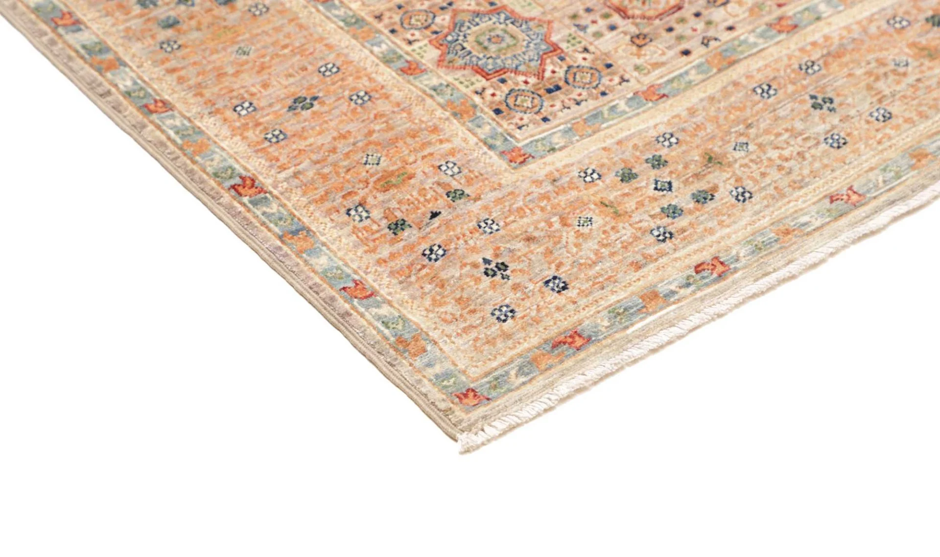 Mamluk Pakistani Rug 124 × 179 cm, Wool, hand-knotted