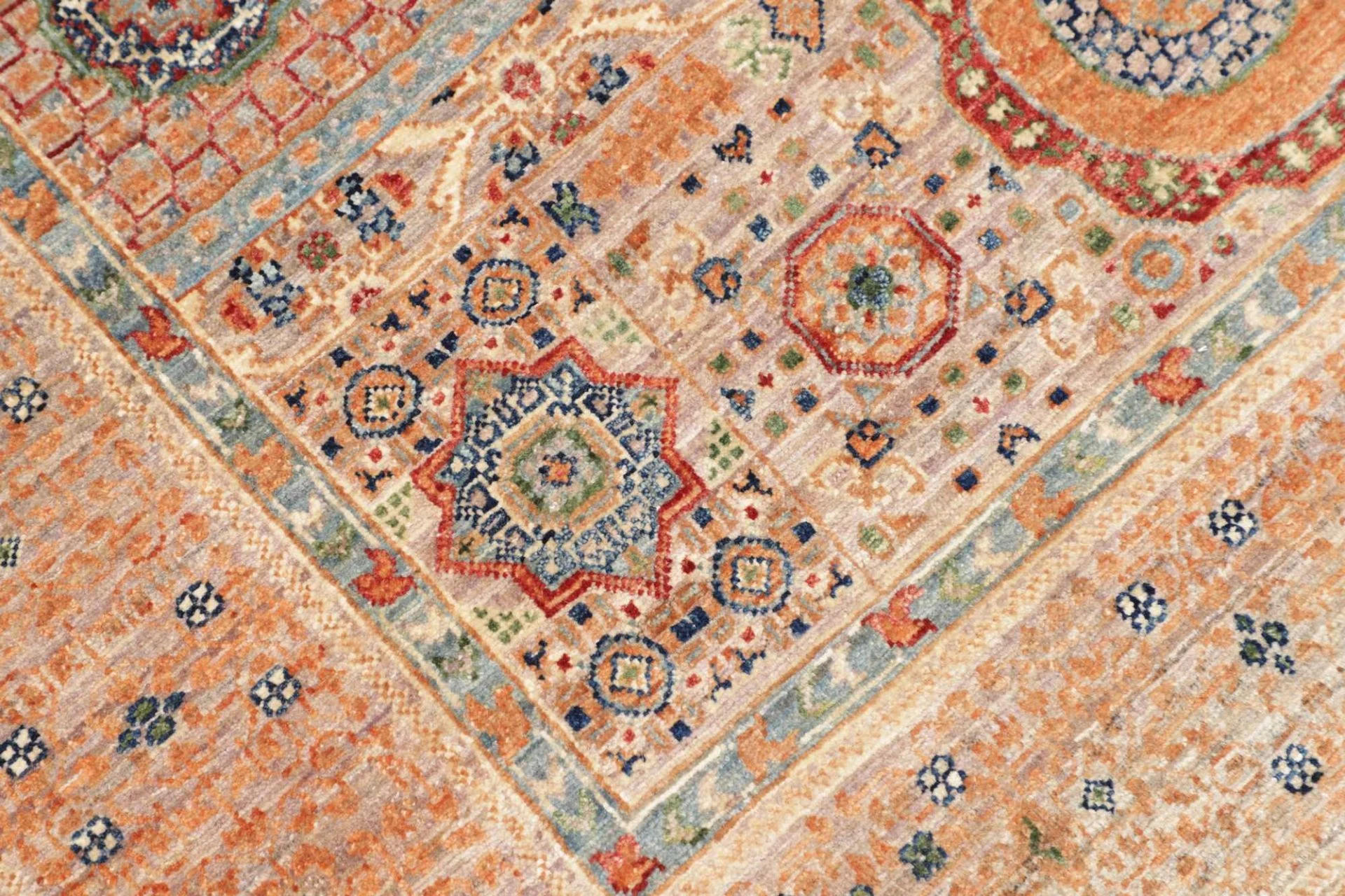 Mamluk Pakistani Rug 124 × 179 cm, Wool, hand-knotted