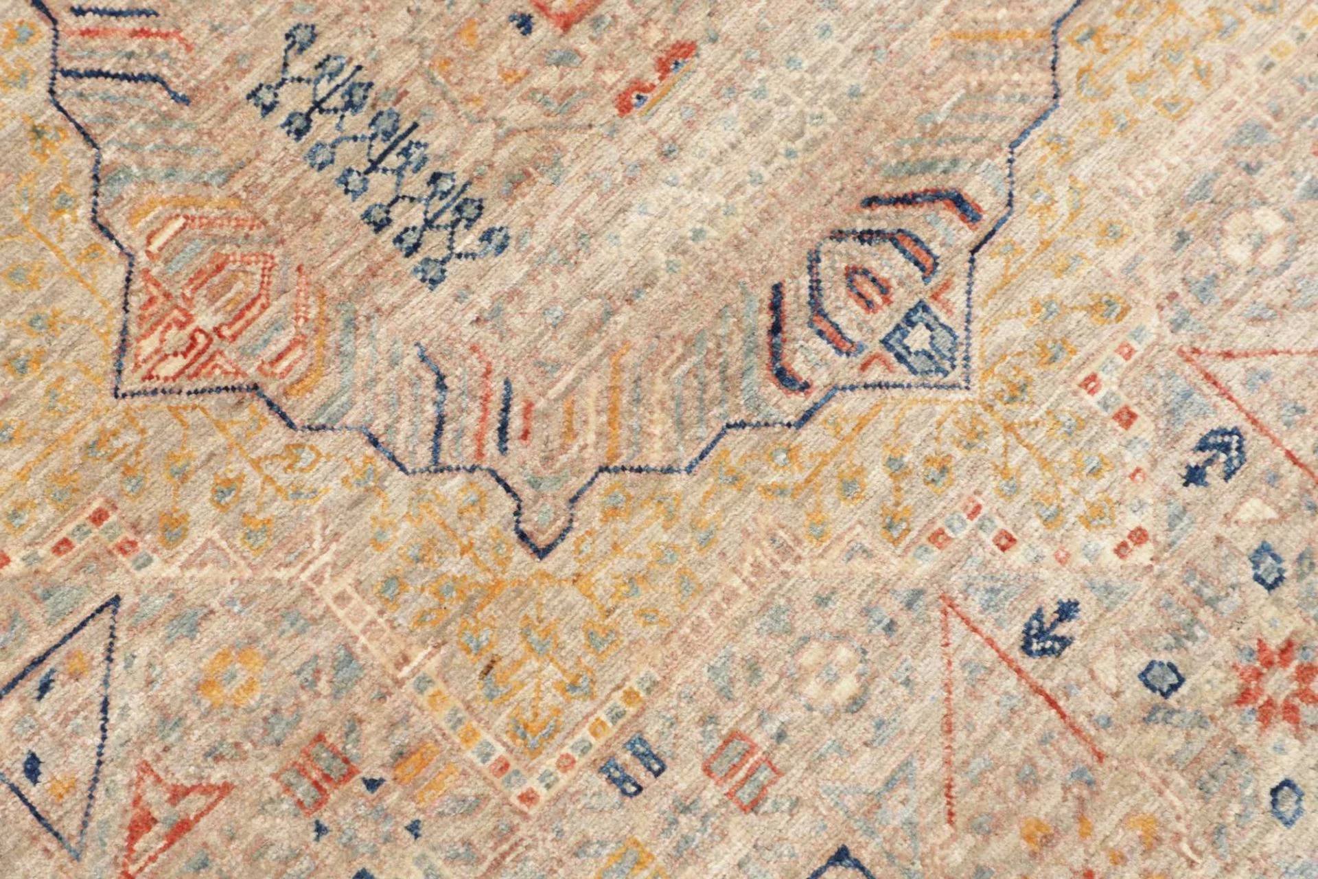 Mamluk Pakistani Rug — hand-knotted, 83 × 344 cm, Wool