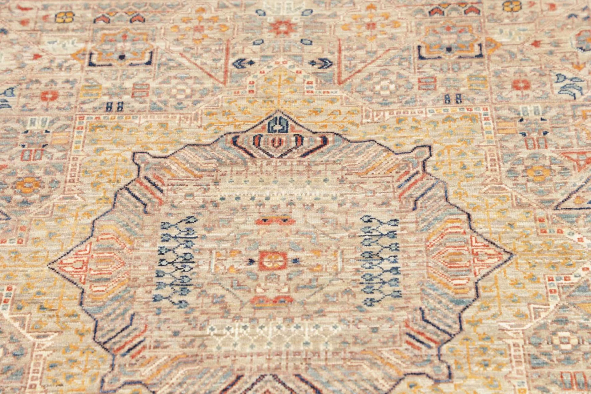 Mamluk Pakistani Rug — hand-knotted, 83 × 344 cm, Wool