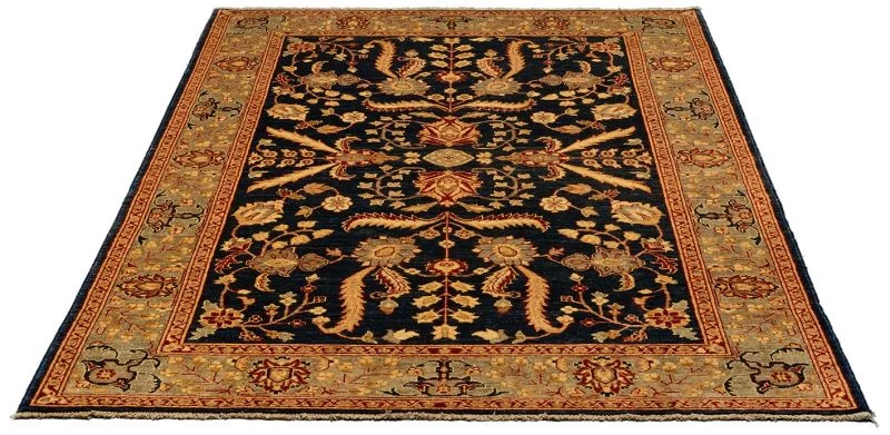 Ziegler Pakistani Rug 172 × 267 cm, Wool, hand-knotted