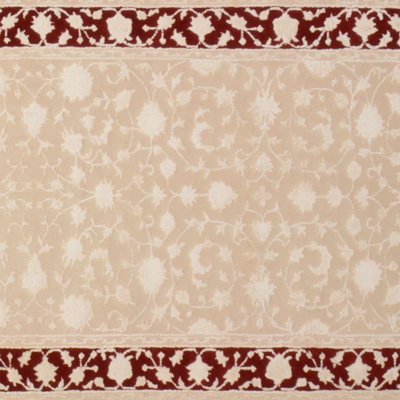 Tabriz Indian Rug 85 × 310 cm, Wool, hand-knotted