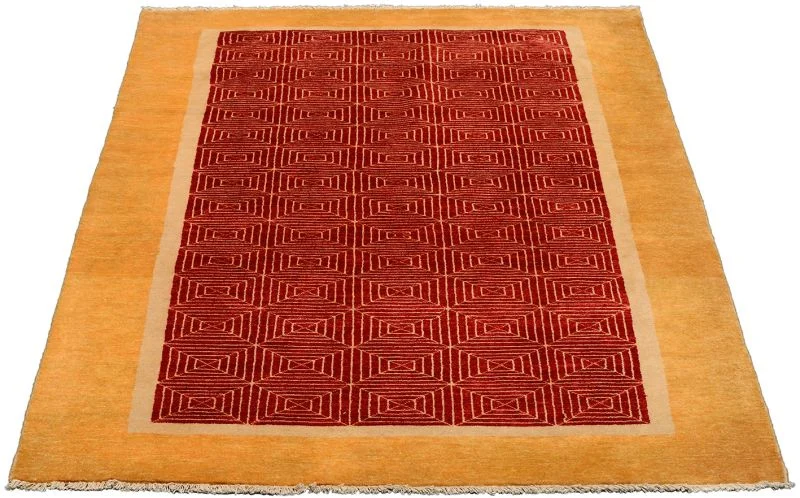 Ziegler Pakistani Rug — hand-knotted, 124 × 182 cm, Wool