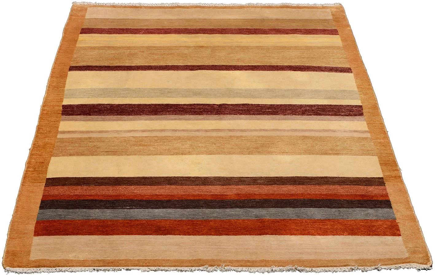 orientteppich-ziegler-126-x-190-cm-schurwolle-handgeknupft-flach-5 Ziegler Pakistani Rug — hand-knotted, 126 × 190 cm, Wool
