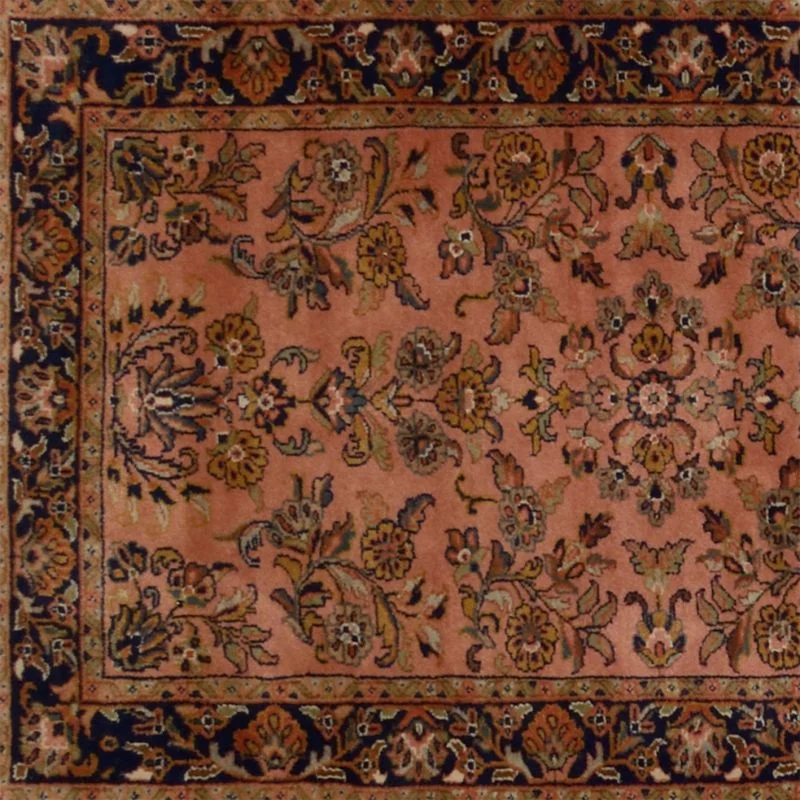 orientteppich-sarough-86-x-353-cm-schurwolle-handgeknupft-laufer-3 Sarouk Indian Rug — hand-knotted, 86 × 353 cm, Wool