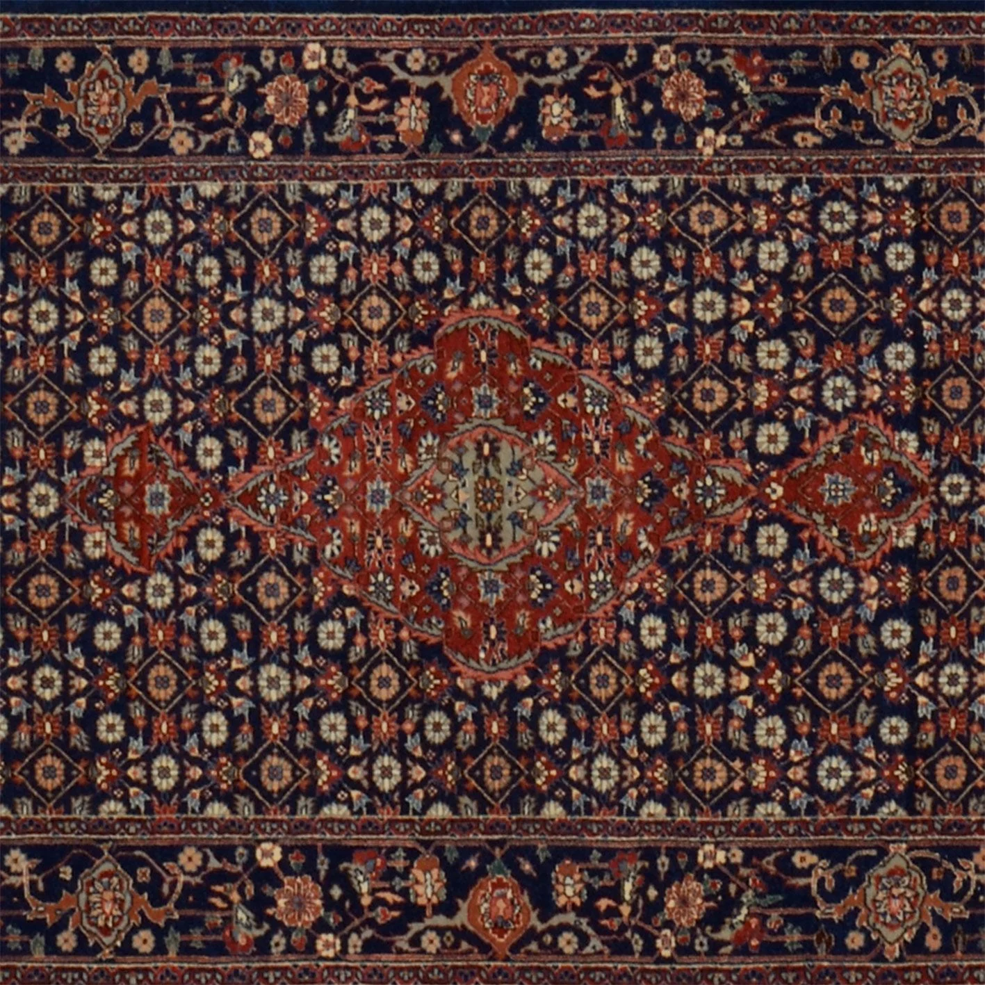 Tabriz Chinese Rug — hand-knotted, 80 × 350 cm, Wool