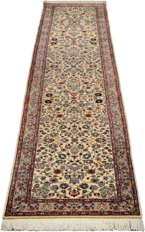 Hand-Knotted Wool Tabriz Chinese Rug, 85 × 403 cm