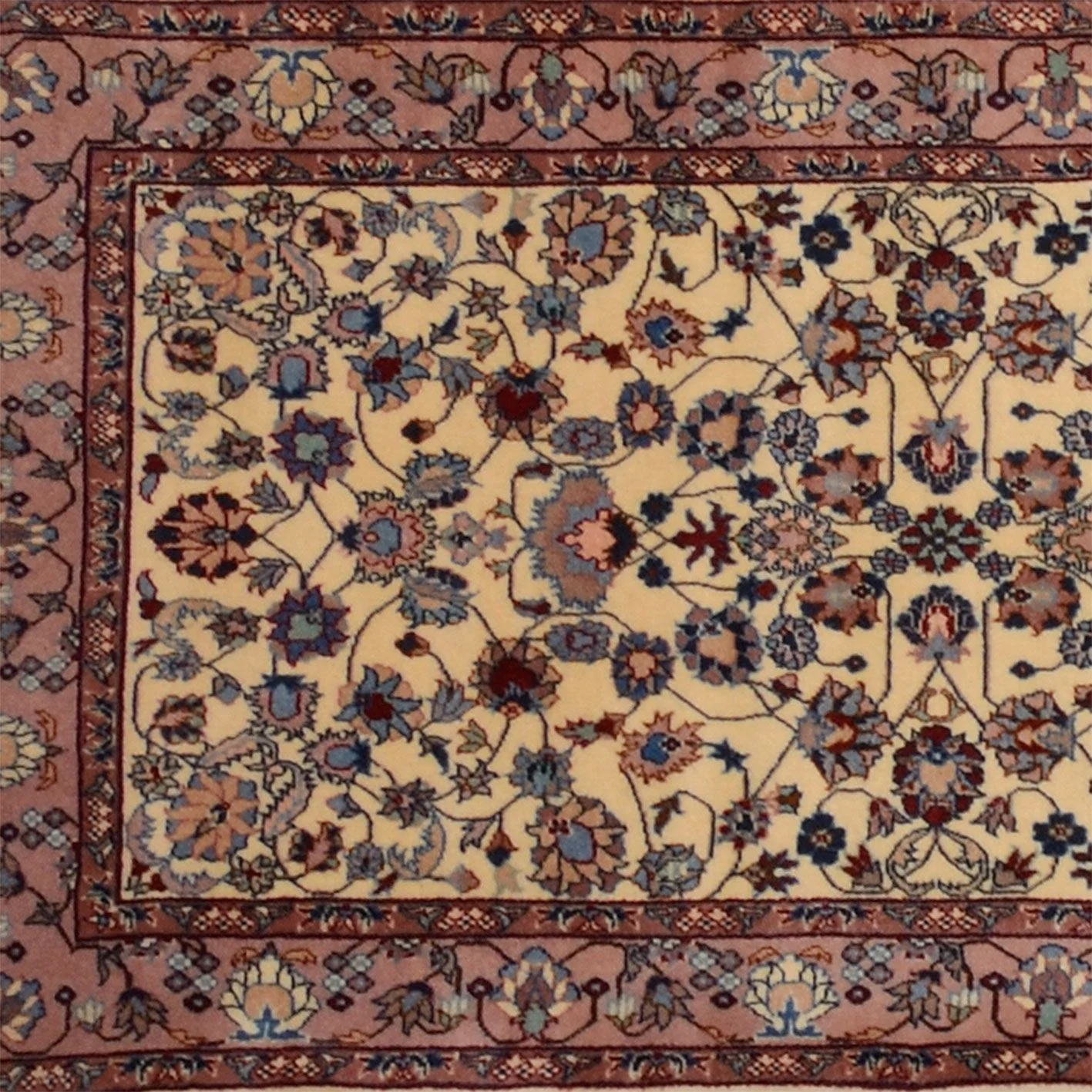 Hand-Knotted Wool Tabriz Chinese Rug, 85 × 403 cm